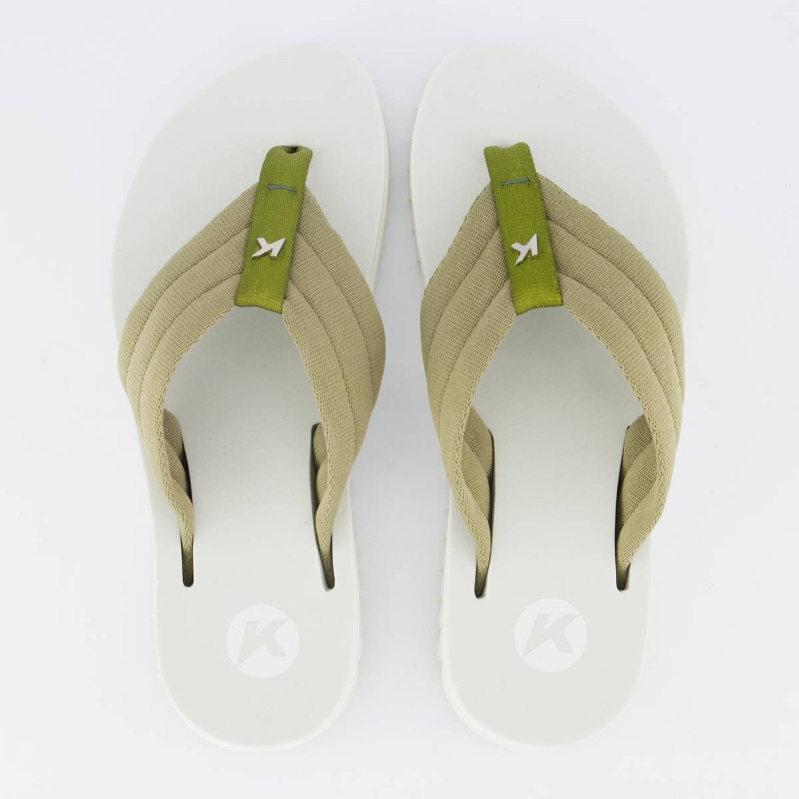 Imagem principal Chinelo Kenner Kyra Pro Feminino e Off White Kenner verde