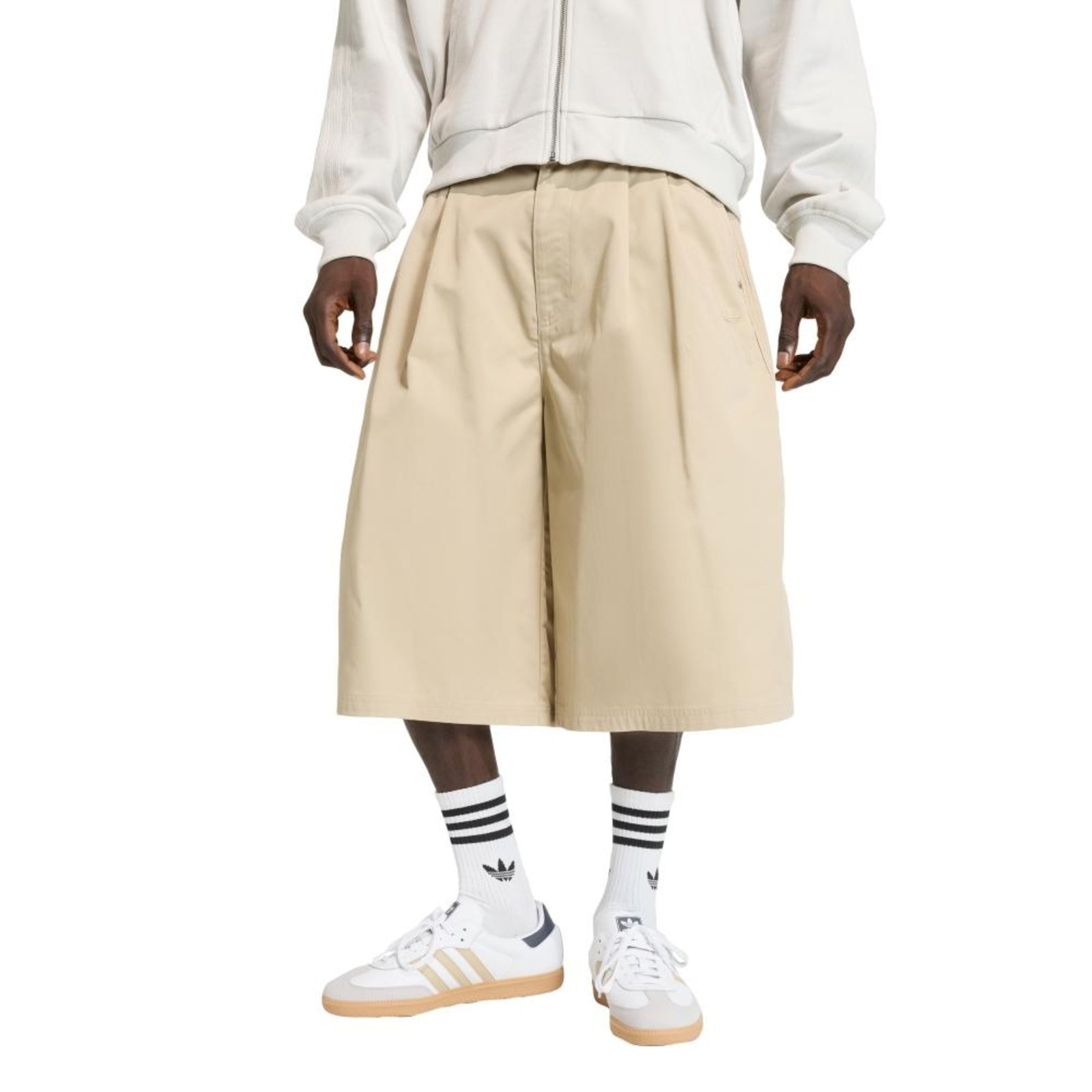 Imagem principal SHORTS LARGO PREMIUM ESSENTIALS WORKWEAR adidas Originals adidas Originals bege