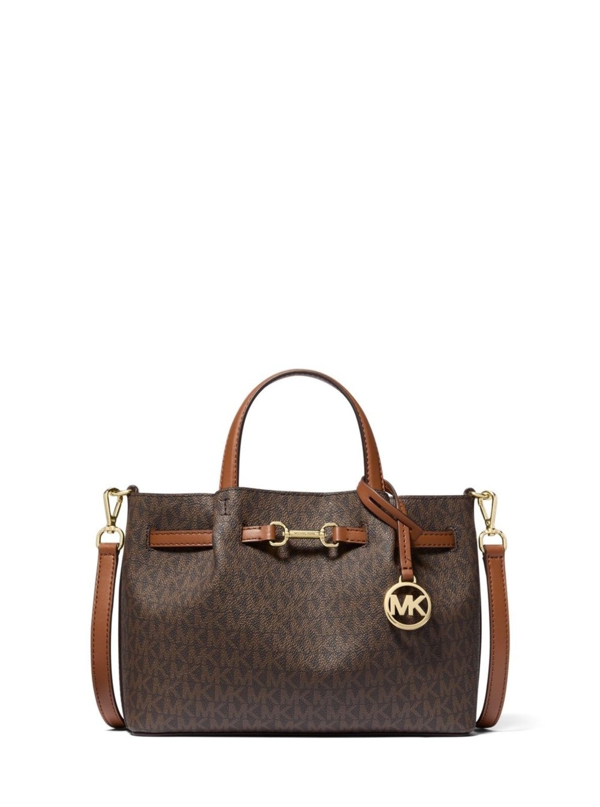 Imagem principal Bolsa Tiracolo Carson Logo Pequena 35S5G2ZS5B200 Michael Kors marrom