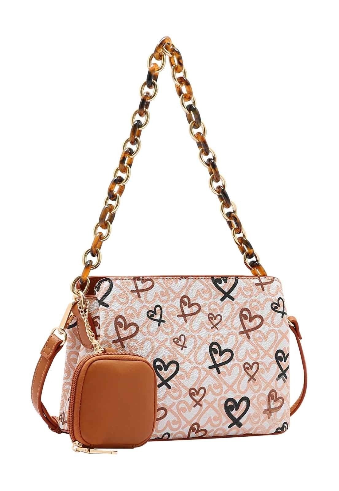 Imagem principal Bolsa Feminina Chenson Original Classic Heart Ombro 3484990 Chenson nude