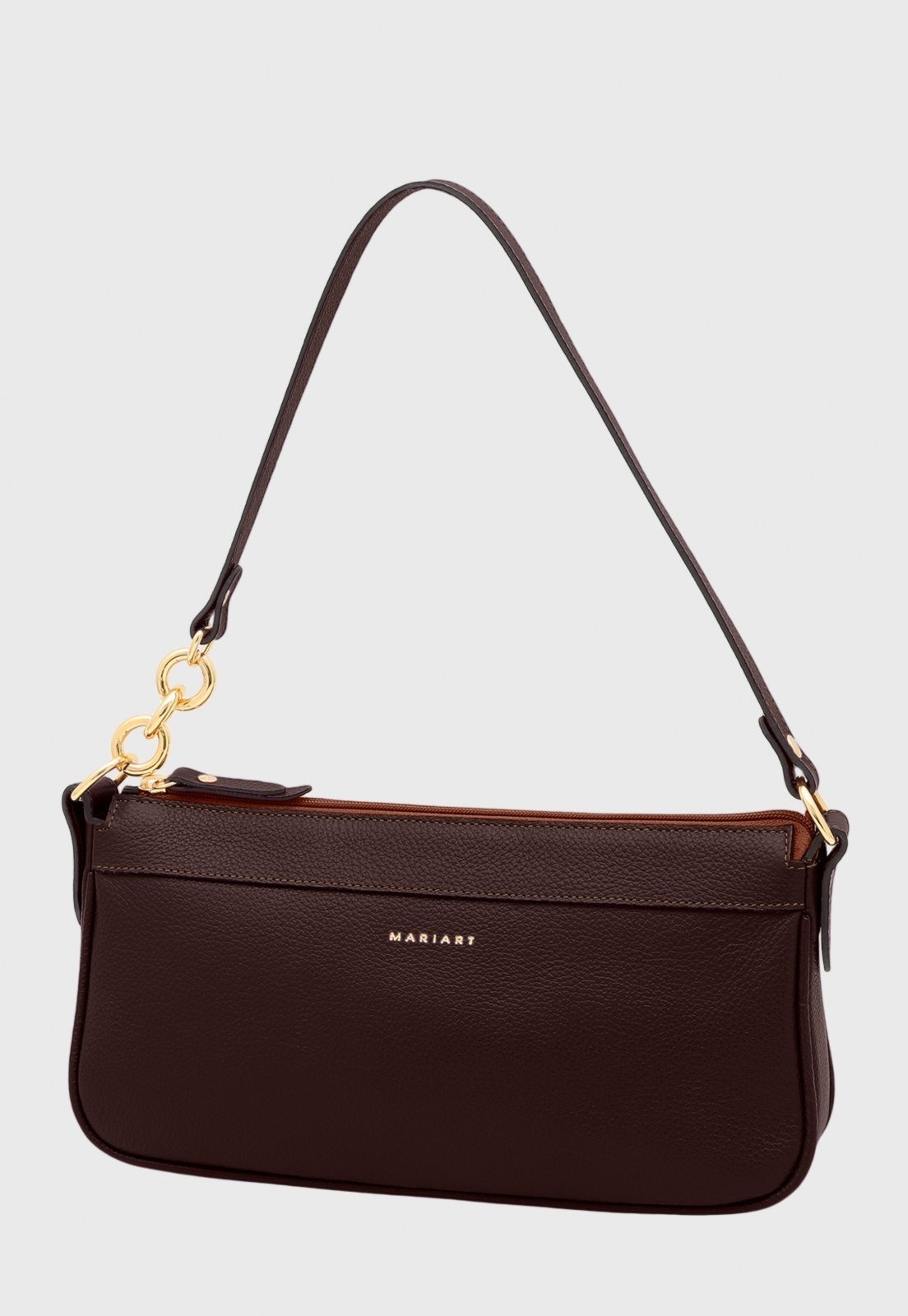 Imagem principal Bolsa Shoulder Couro Mariart Parintins Chocolate Mariart marrom