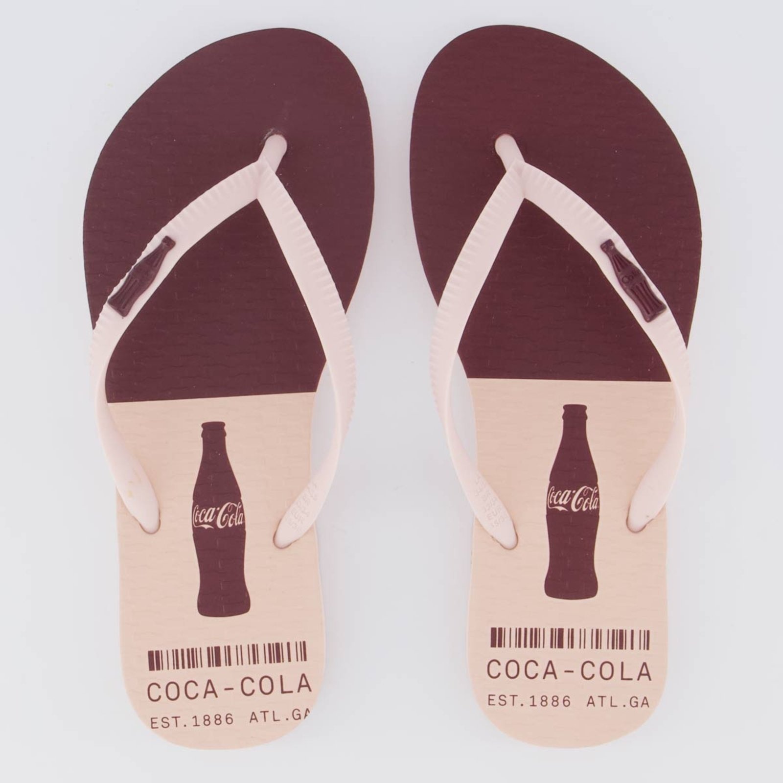 Imagem principal Chinelo Coca Cola Truist Feminino Rose Coca-Cola rosa rose