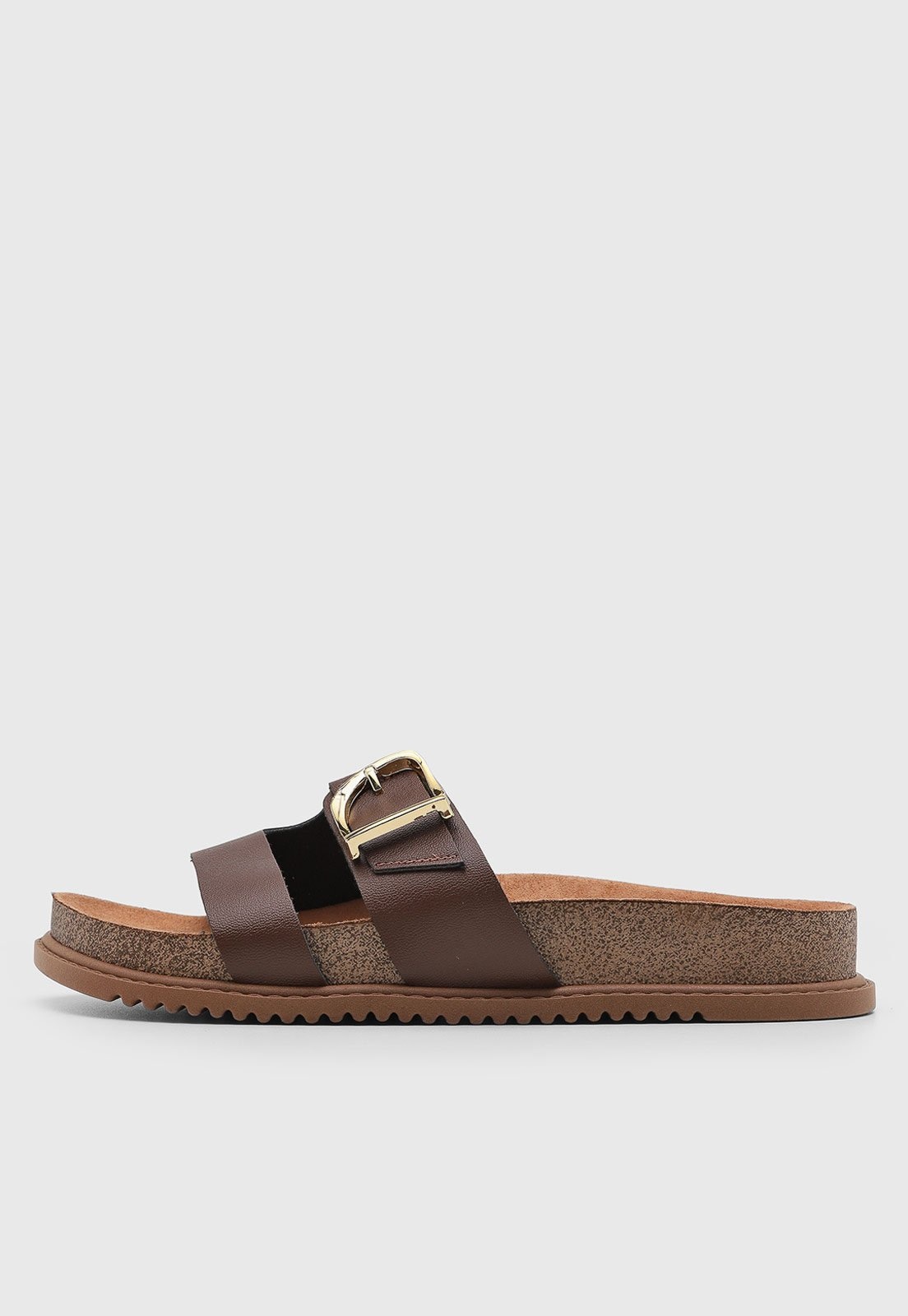 Imagem principal Rasteira Aberta Feminino Beira Rio Tiras Largas BEIRA RIO marrom