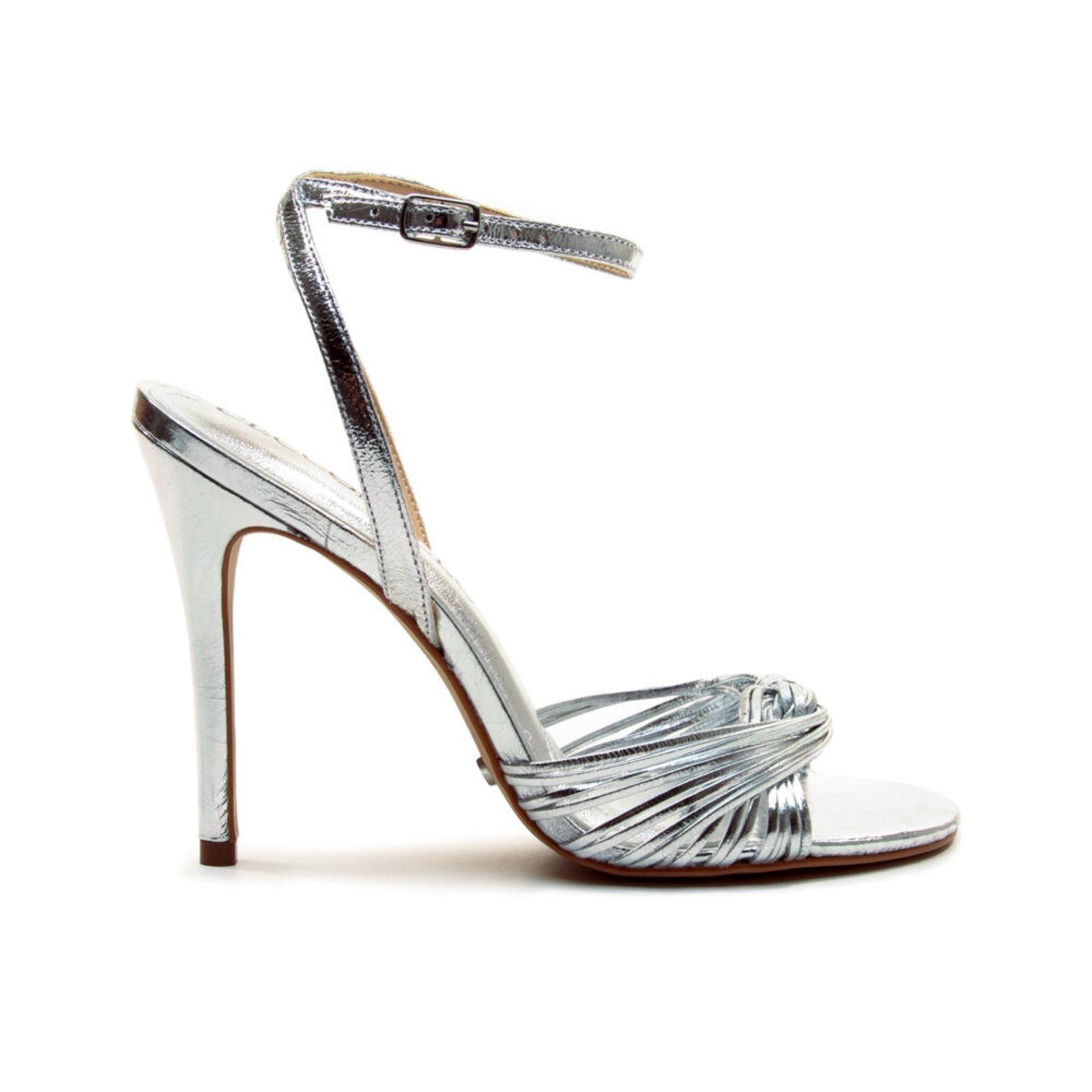 Imagem principal Sandália Couro Salto Alto Cecconello 2844003-1 Cecconello prata