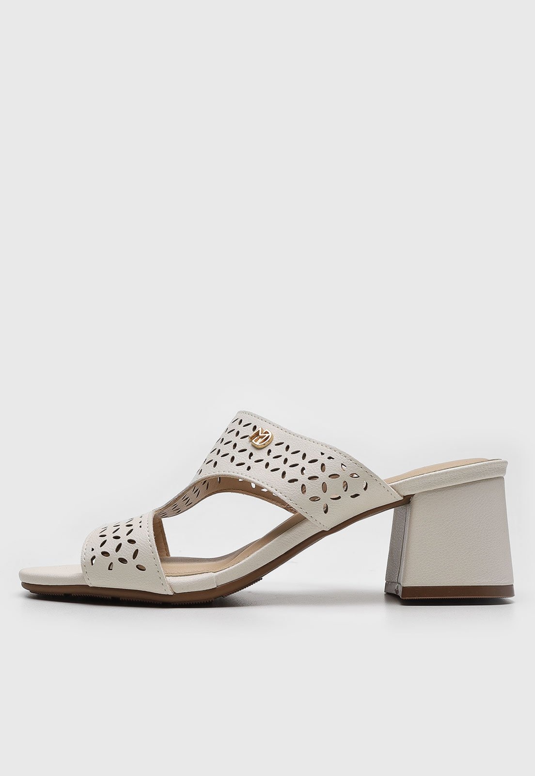 Imagem principal Tamanco Modare Laser cut Off-White MODARE off-white white