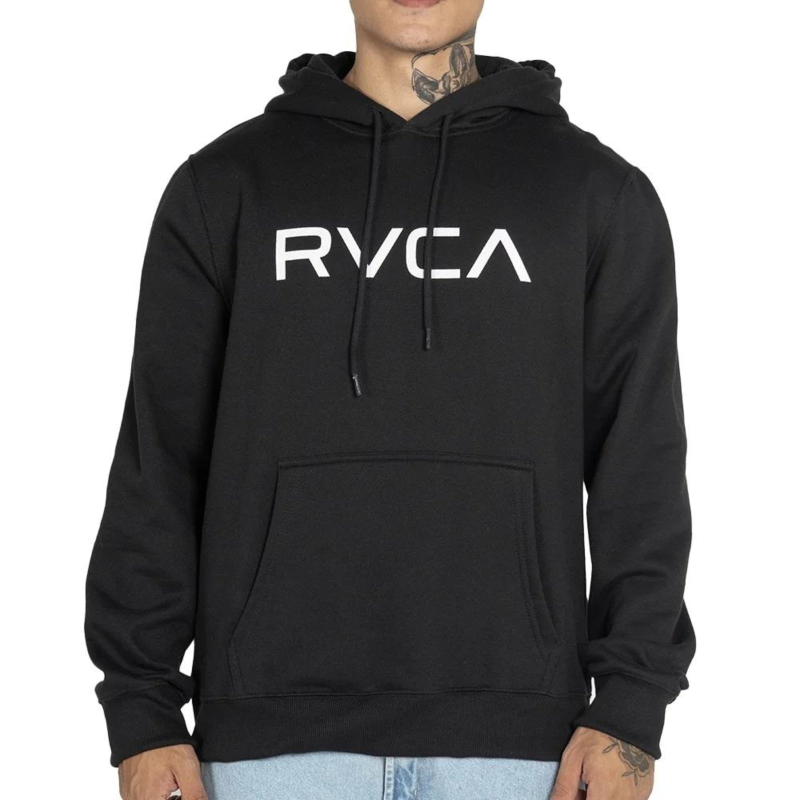 Imagem principal Moletom RVCA Canguru Big RVCA 380G PS WT25 Masculino RVCA preto