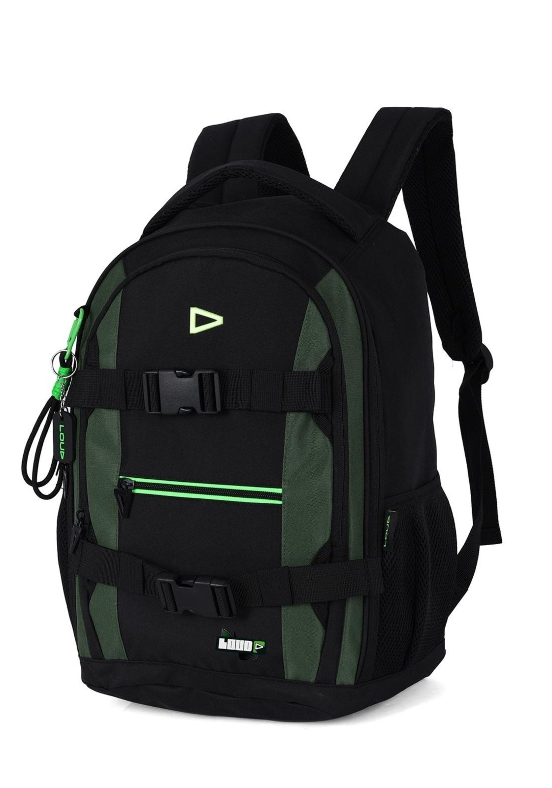 Imagem principal Infantil - Mochila de Costas Média Juvenil Loud com Chaveiro Luxcel verde