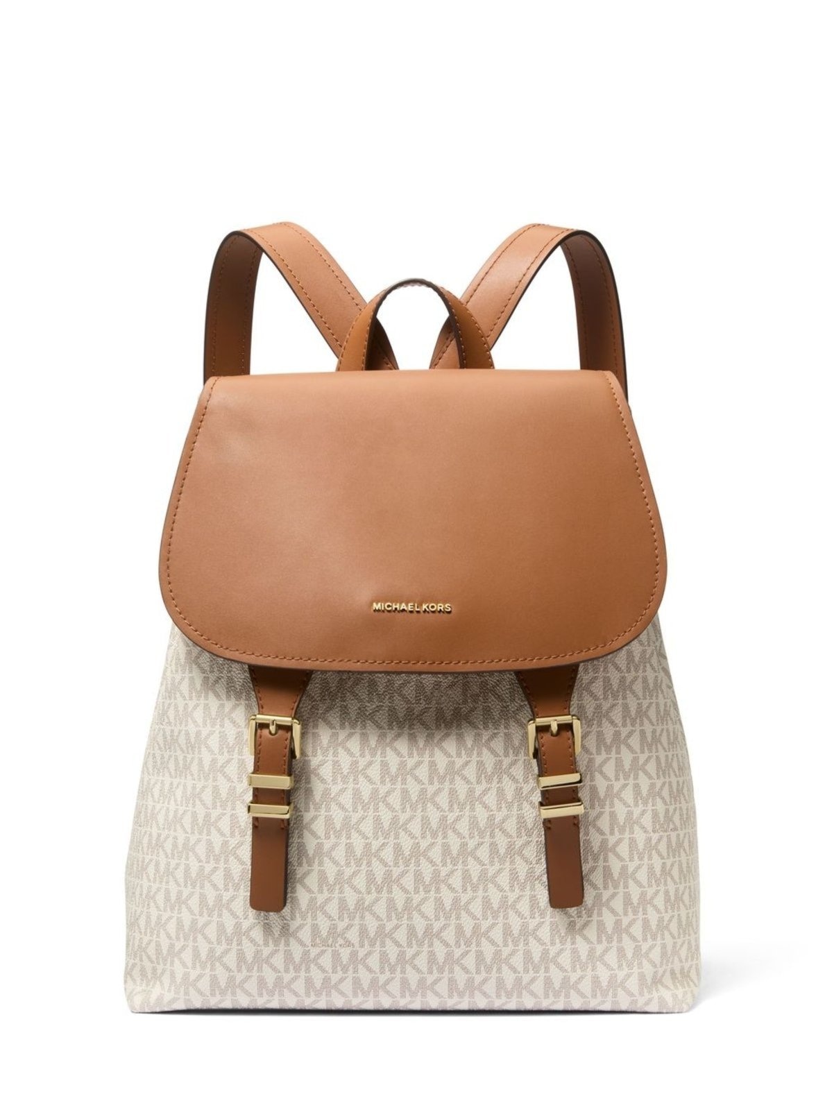 Imagem principal Mochila Quinn Logo Média 30T5gqnb2b149 Michael Kors branco