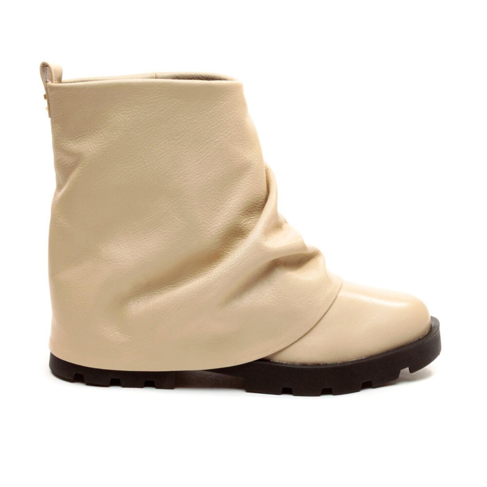 Imagem principal Bota Couro Off White Cano Curto Cecconello 2622001-1 Cecconello off-white white