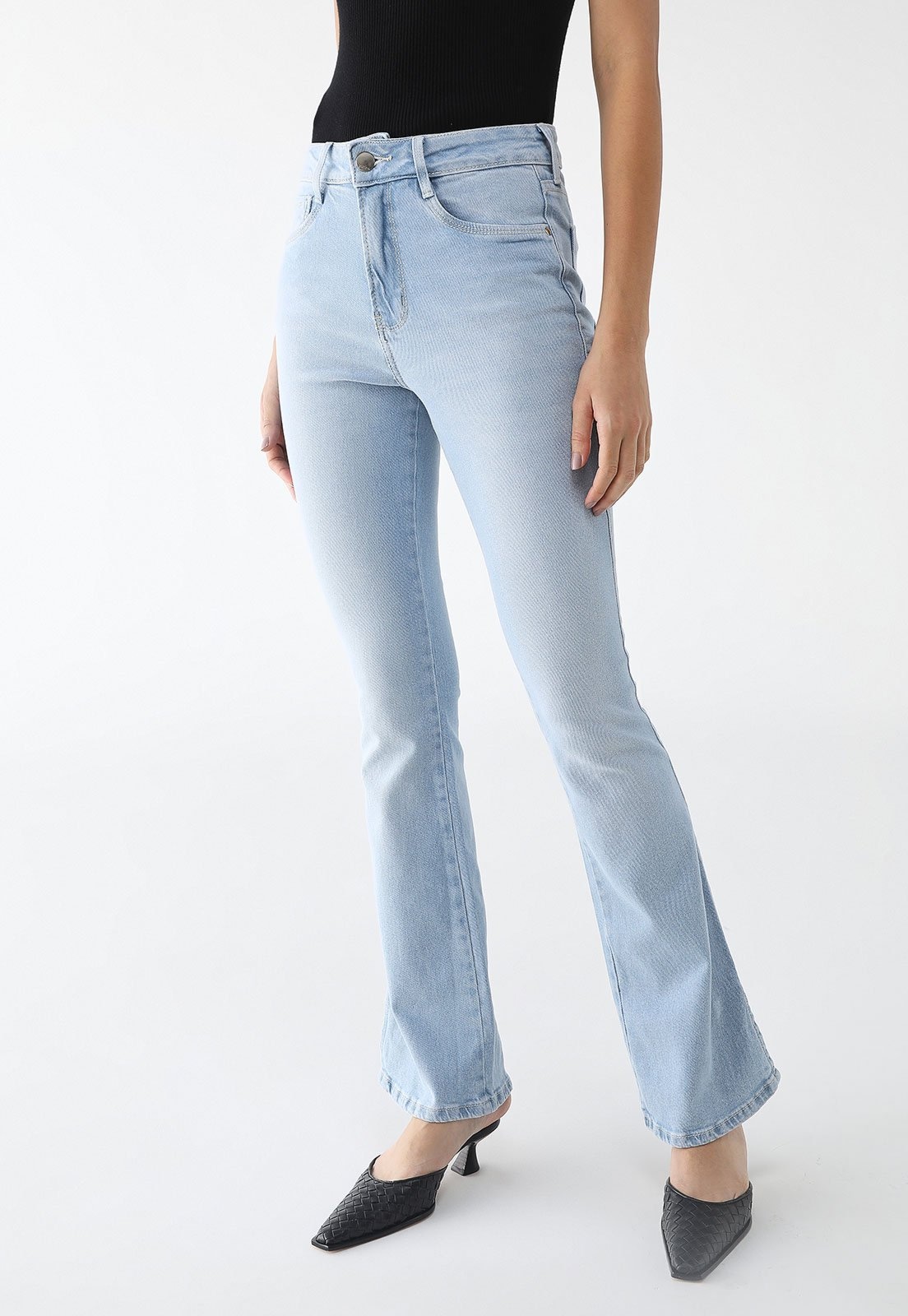 Imagem principal Calça Jeans Lez a Lez Bootcut Pocket Lez a Lez azul