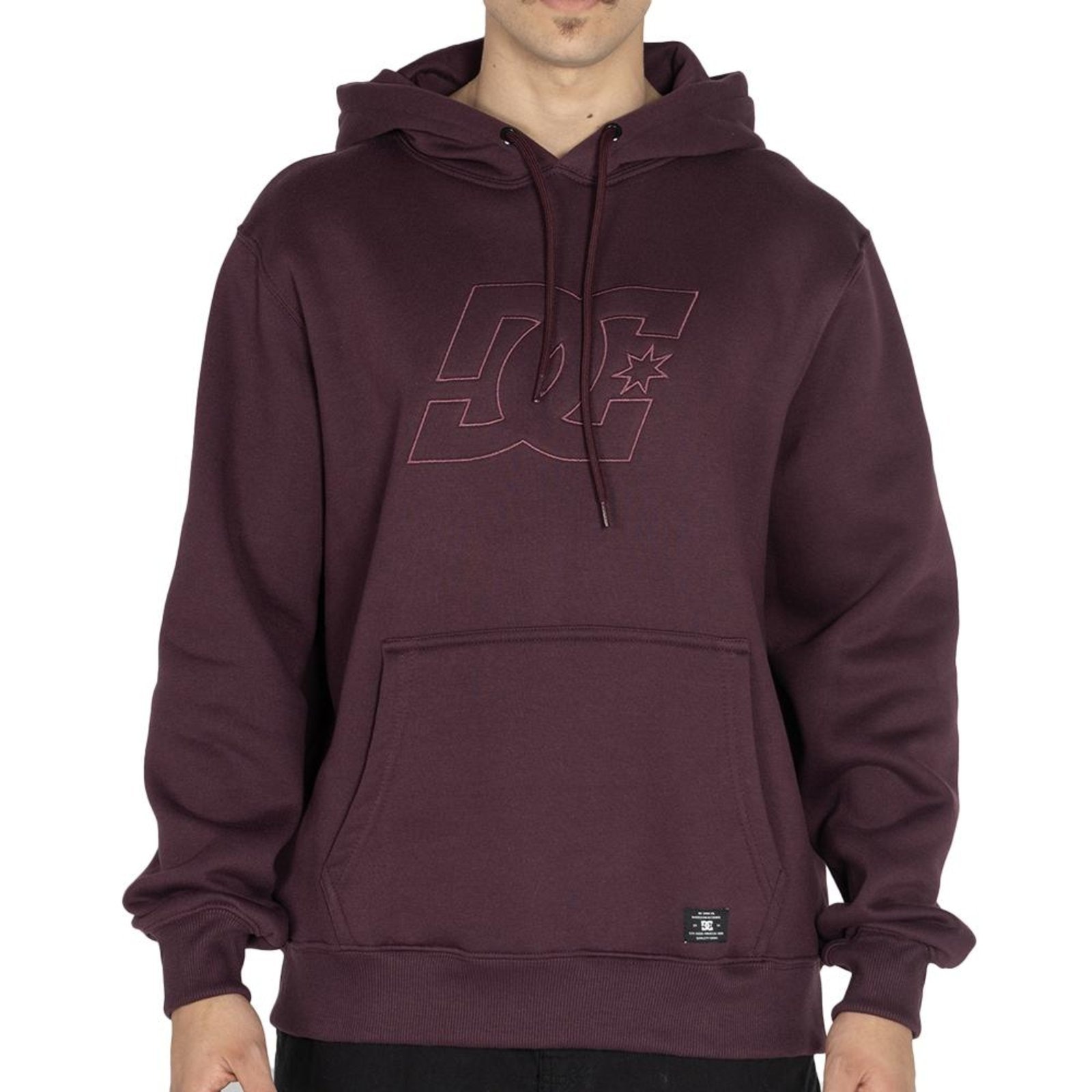 Imagem principal Moletom DC Shoes Canguru Pallet WT25 Masculino Bordô DC Shoes vermelho