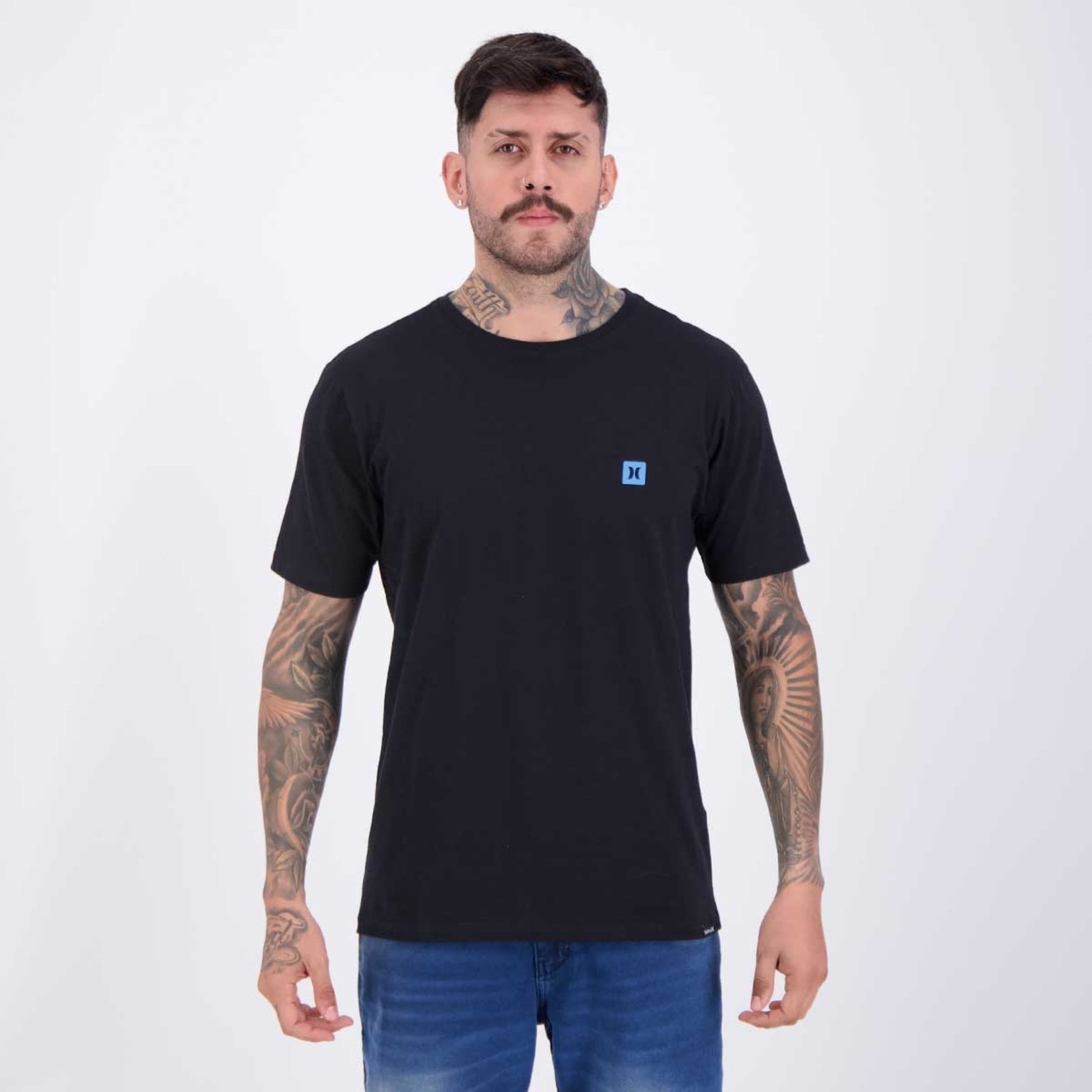 Imagem principal Camiseta Hurley Silk Mini Icon II Preta hurley preto