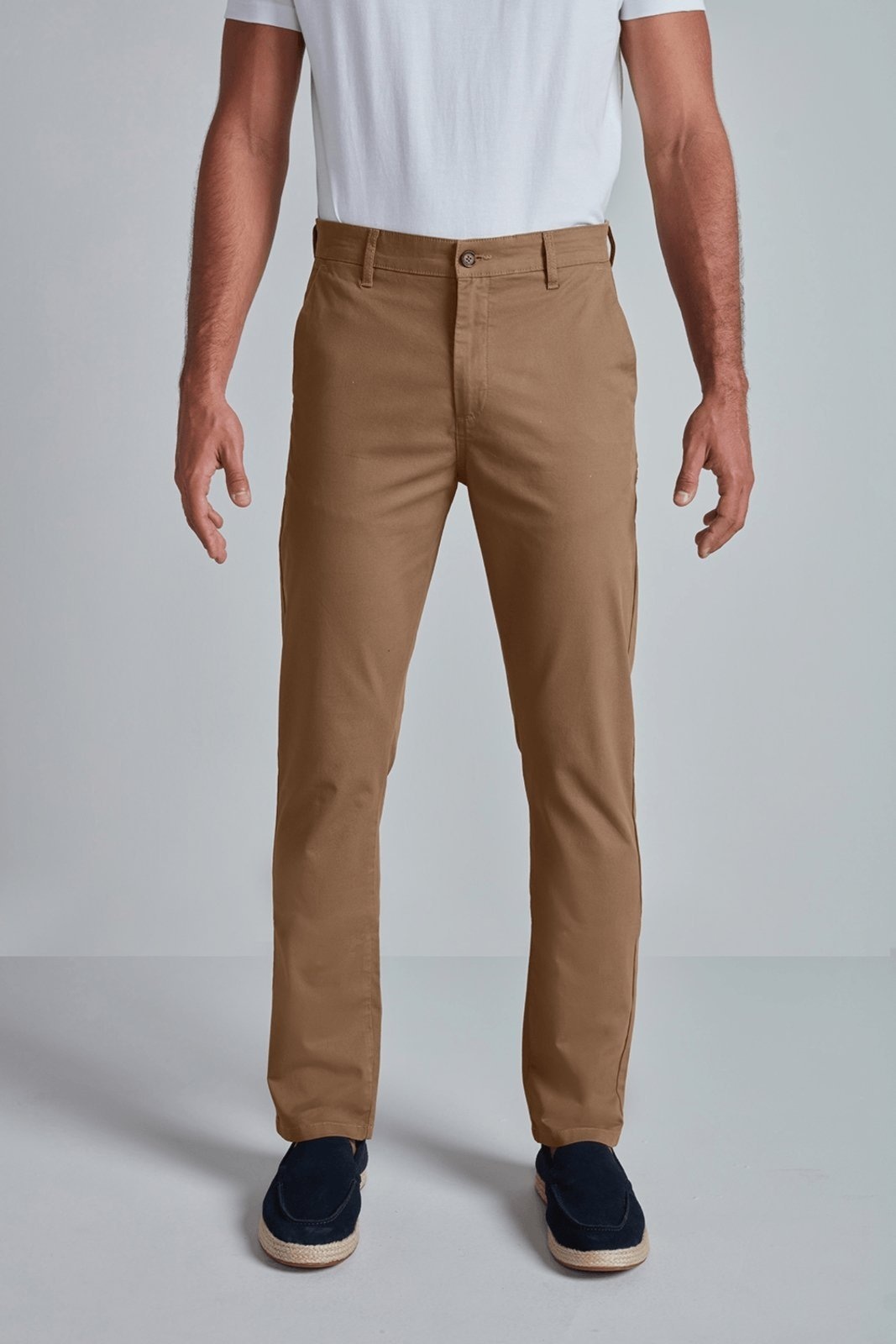 Imagem principal HIGHSTIL Calça Chino Slim Fit - Khaki HIGHSTIL verde oliva khaki