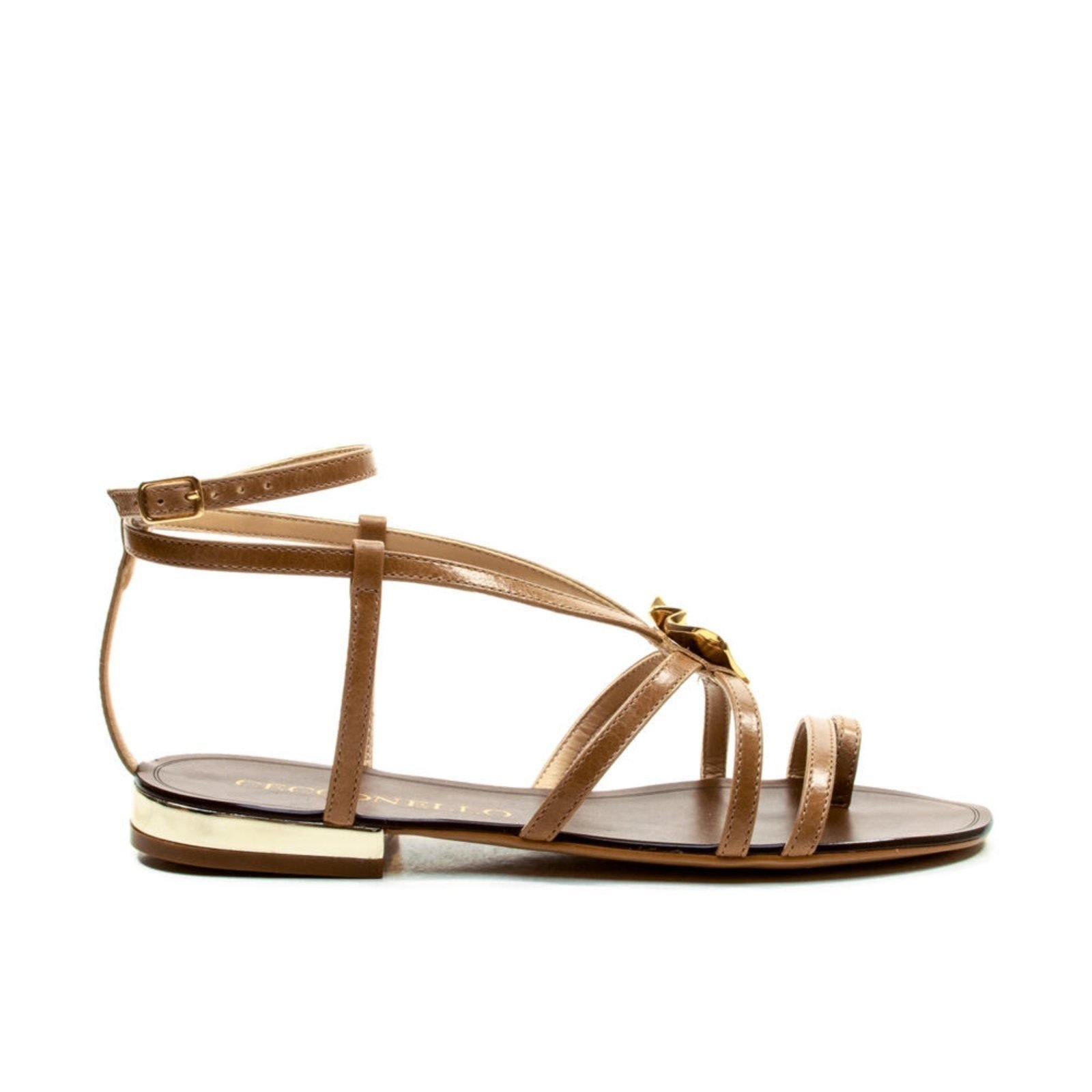 Imagem principal Rasteira Couro Cecconello 2724011-2 Cecconello marrom