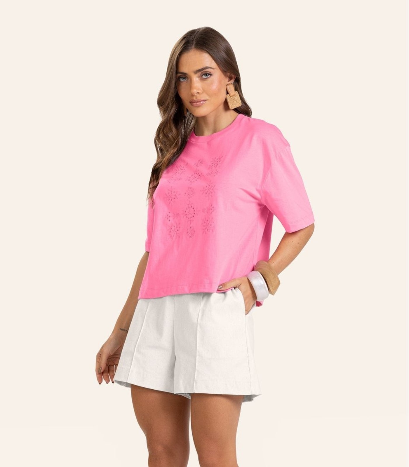 Imagem principal Shorts Begaline Nature Feminino Endless Endless bege