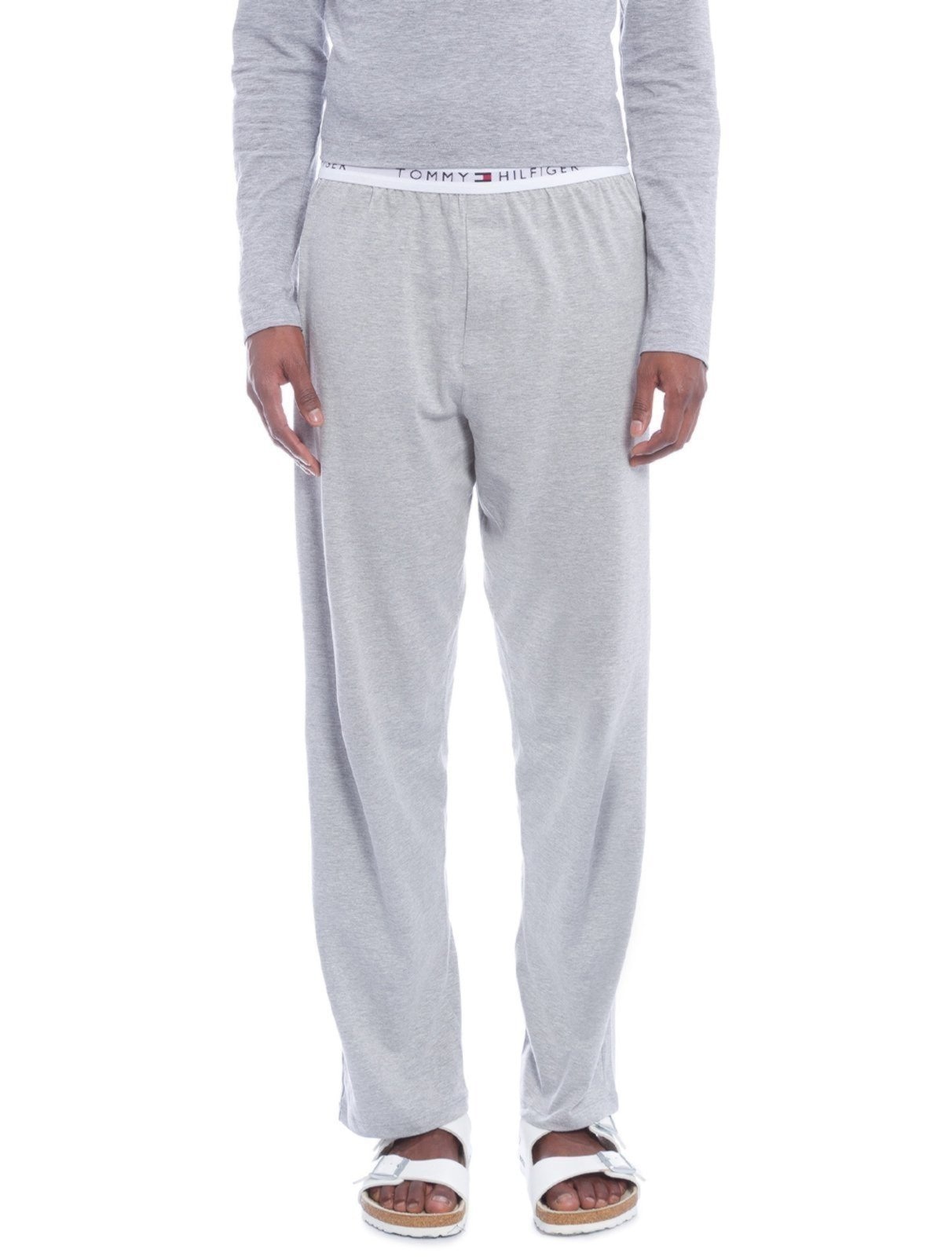 Imagem principal Calça Tommy Hilfiger Masculina Sleepwear Logo Mescla Tommy Hilfiger cinza