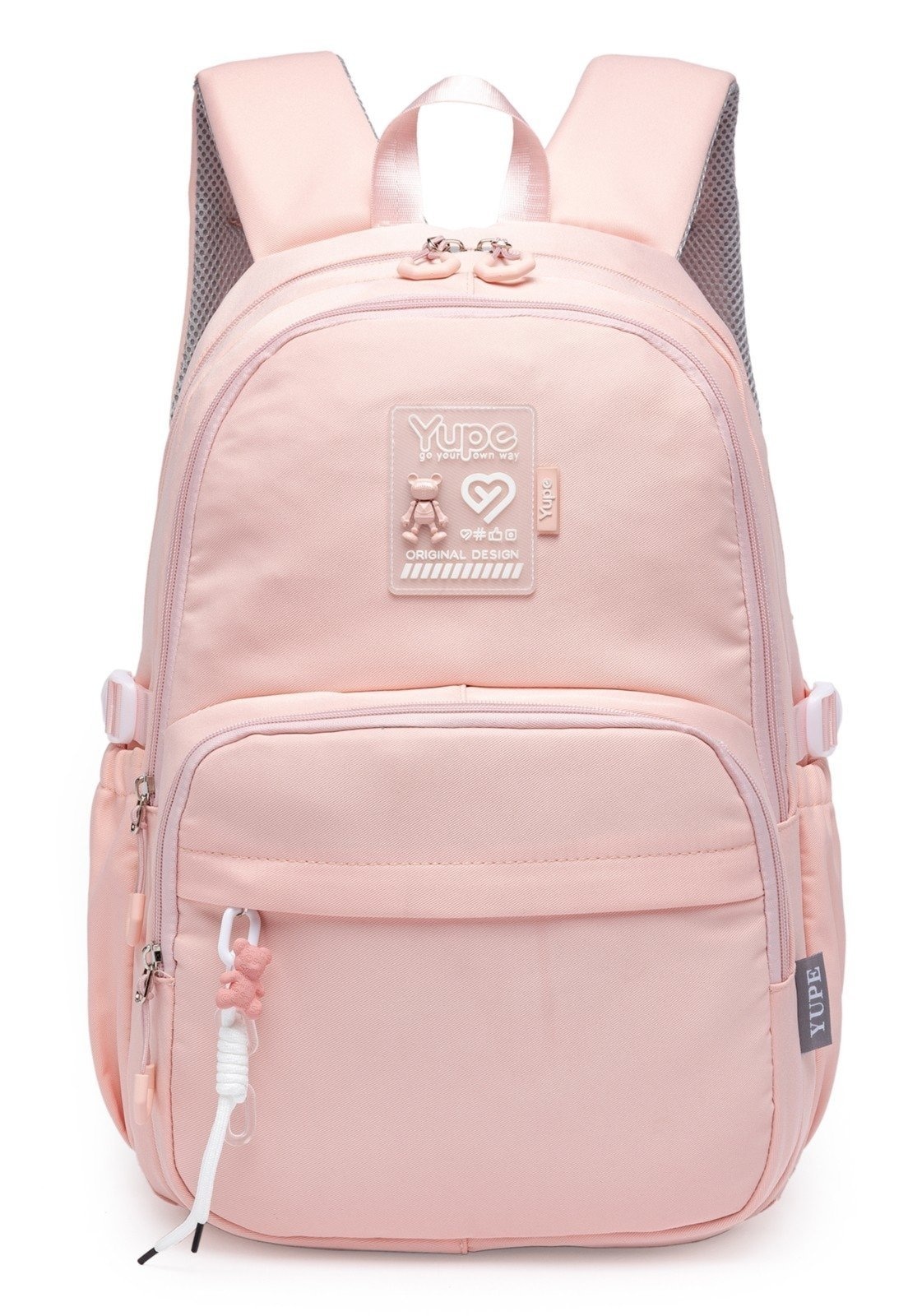 Imagem principal Infantil - Mochila Feminina Casual Bolsa Faculdade Trabalho Espaçosa Notebook YUPE rosa