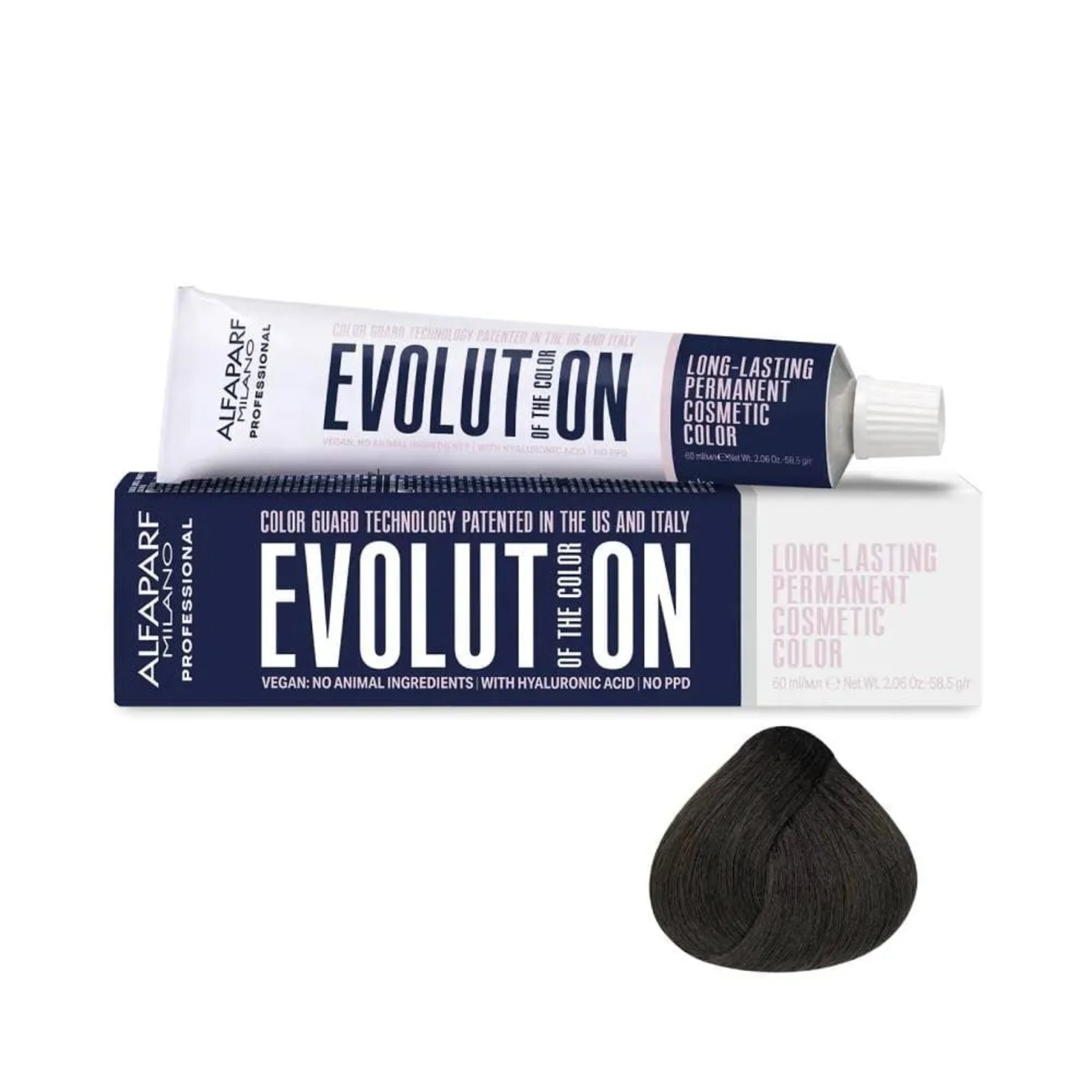 Imagem principal Coloração Alfaparf Milano Evolution Of The Color 4 Castanho Médio Alfaparf incolor