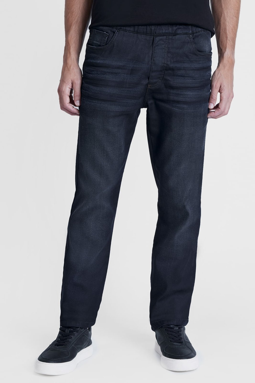 Imagem principal Calça Aramis Jeans Jogger Slim Moletom Escuro - 40 Aramis azul