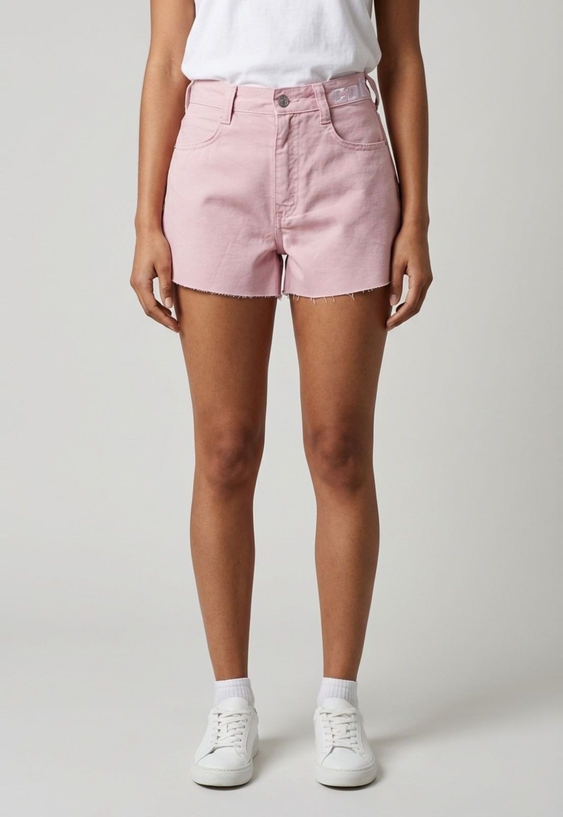Imagem principal Short Feminino Colcci Barra Desfiada Colcci rosa