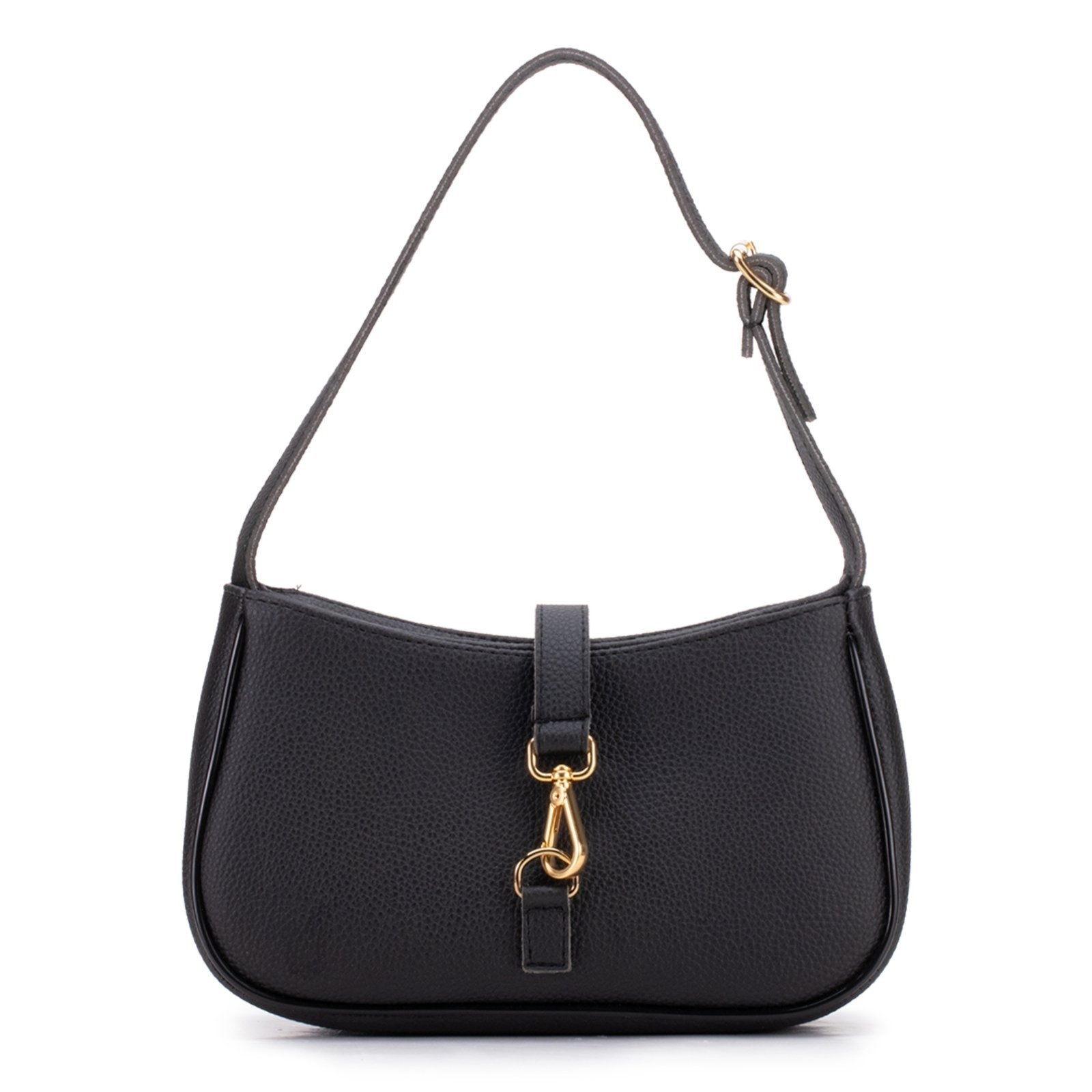 Imagem principal Bolsa Feminina Maria Milão Lateral Charme Preta Maria Milão café/preto