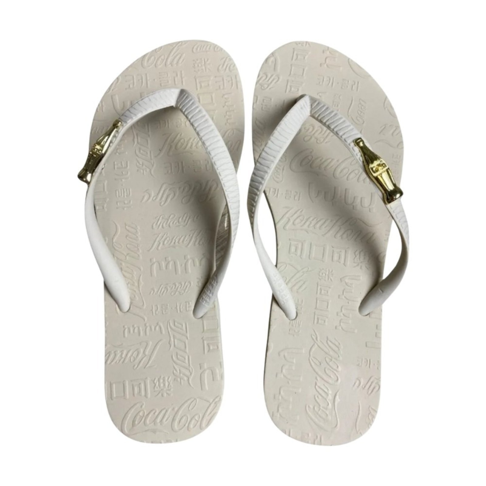 Imagem principal Chinelo Coca Cola Way Feminino Coca-Cola branco