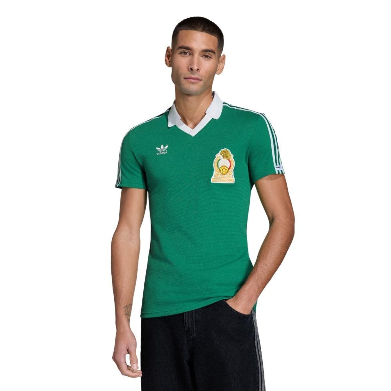 Imagem principal Camisa I Seleção Nacional do éxico 1986 adidas Performance Adidas verde