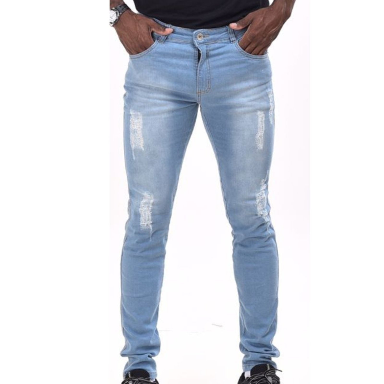 Imagem principal Calça Jeans Masculina Alleppo Jeans Firenze Piscina Clara Alleppo Jeans azul