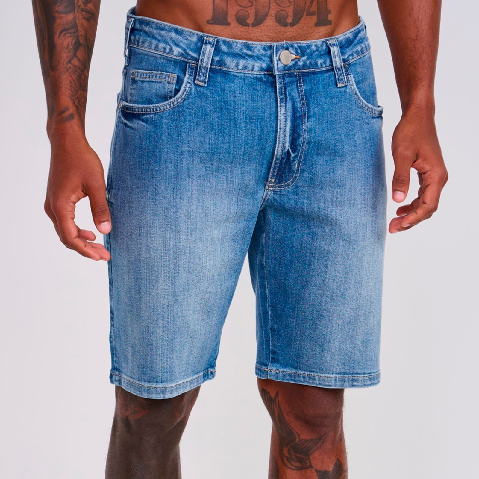 Imagem principal Bermuda Jeans Colcci Davi Fog Ve26 Masculino Colcci azul