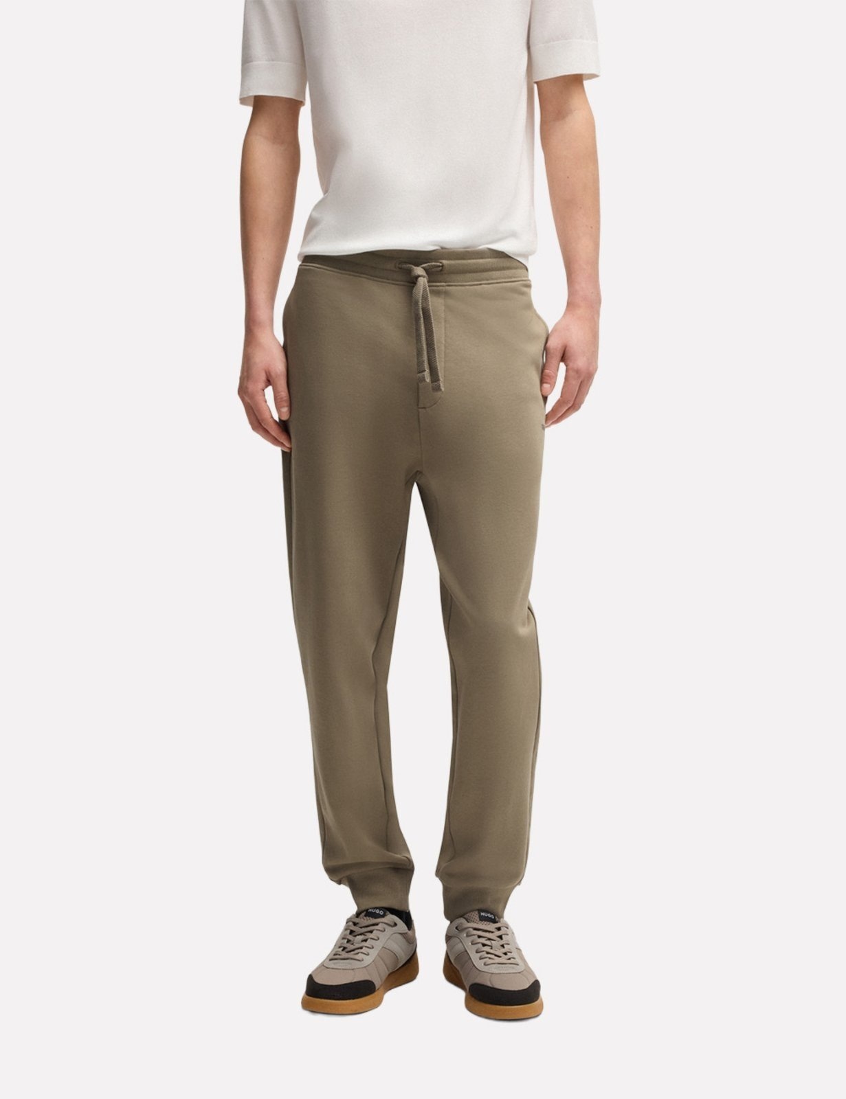 Imagem principal Calça Hugo Boss Masculina Moletom Regular Fit Dayote232 Hugo Boss cáqui