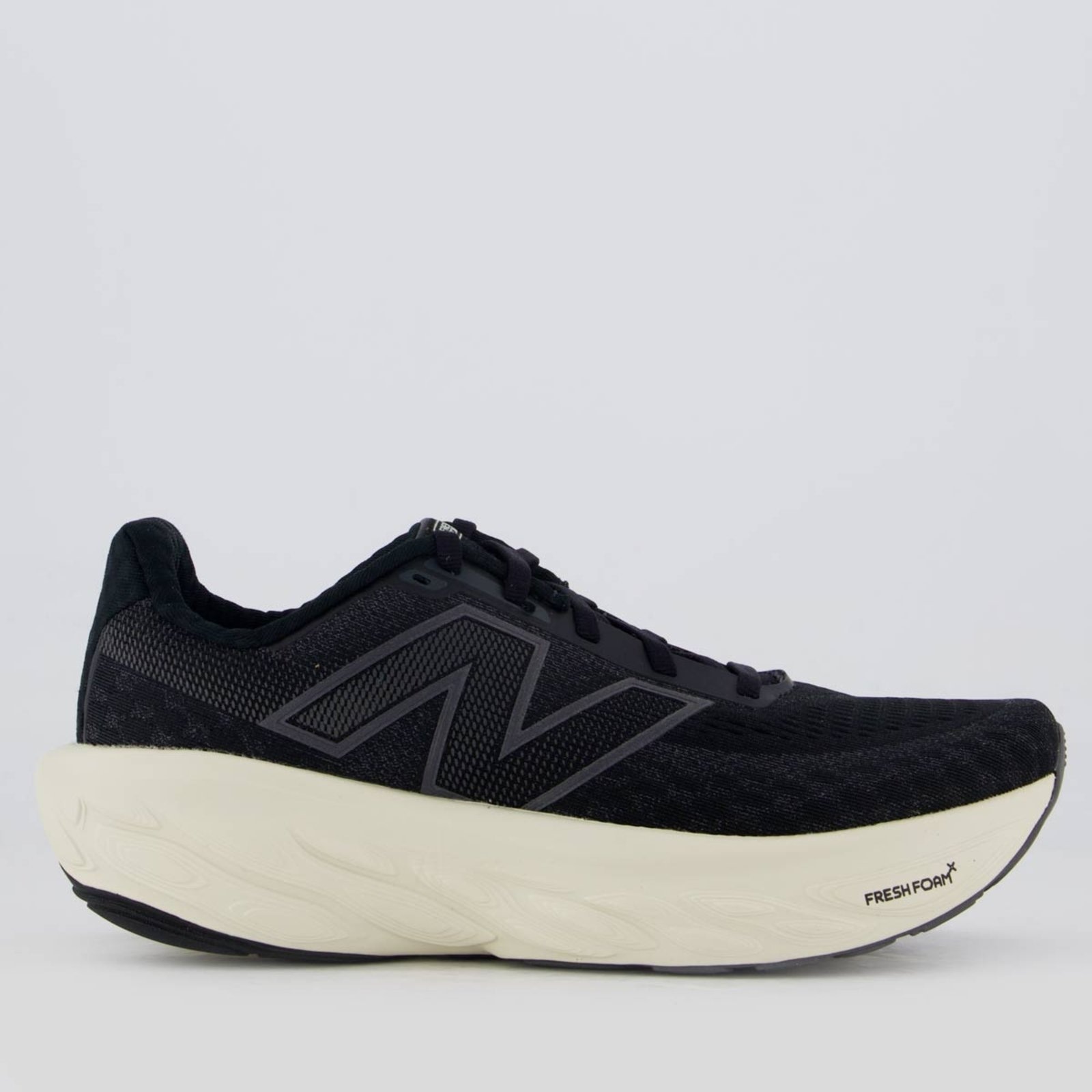 Imagem principal Tênis New Balance Fresh Foam X 1080 V14 Feminino e Bege New Balance preto
