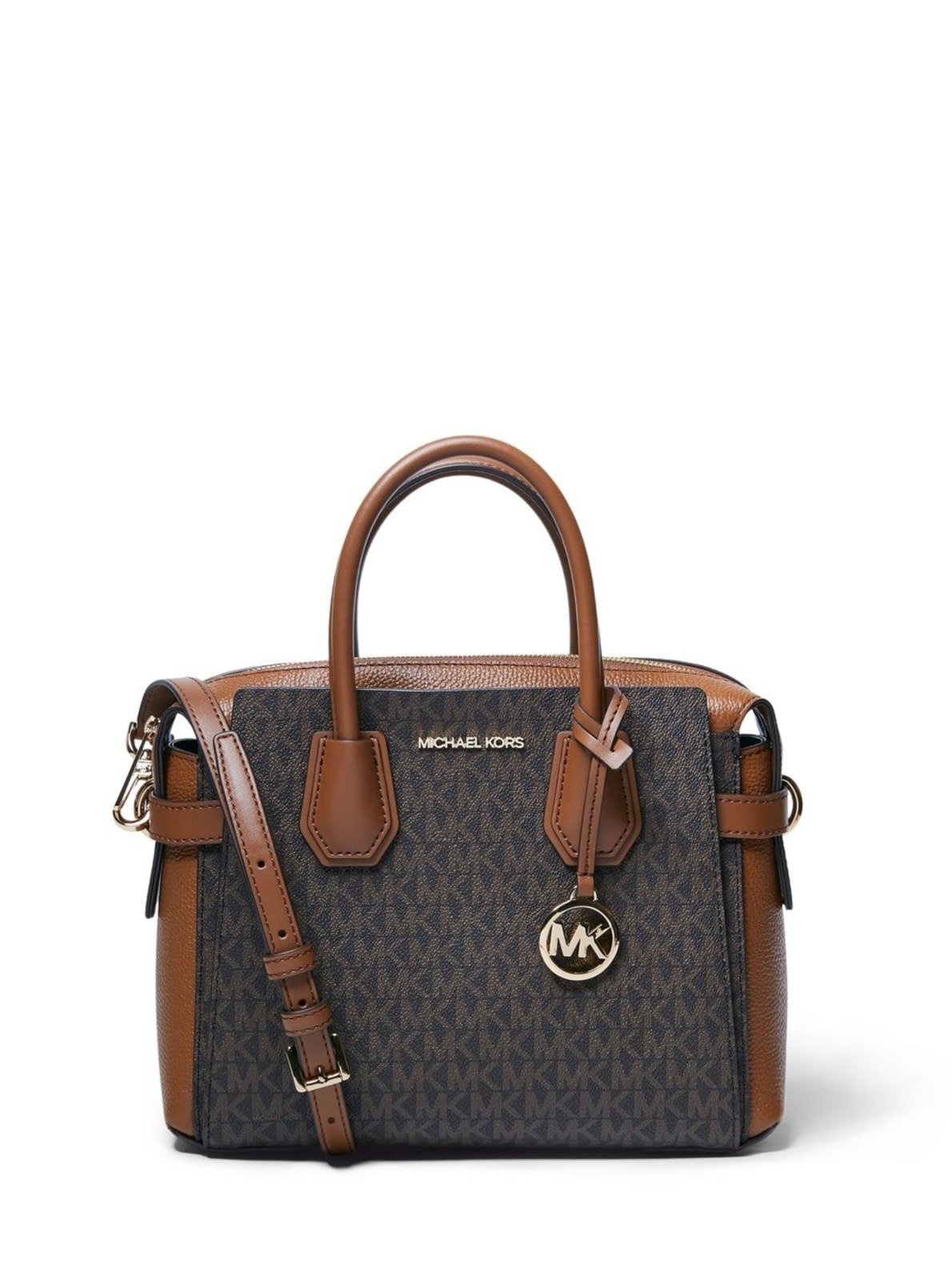 Imagem principal Bolsa De Ombro Mercer Logo Pequena 35F2GM9S1B200 Michael Kors marrom