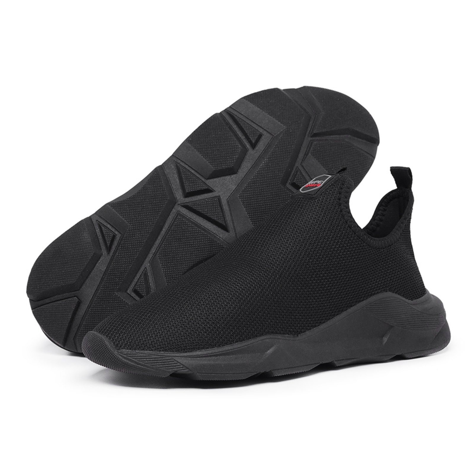 Imagem principal Tênis Esporte Masculino Casual Super Leve Conforto Estilo Meia Black Hype preto black