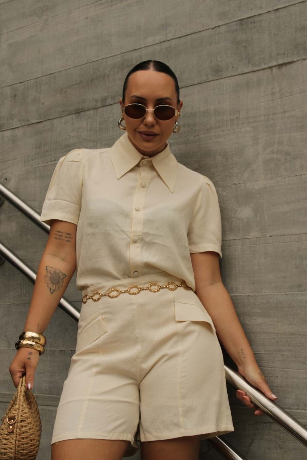 Imagem principal Bermuda Vanibele Viscolinho Vanibele nude