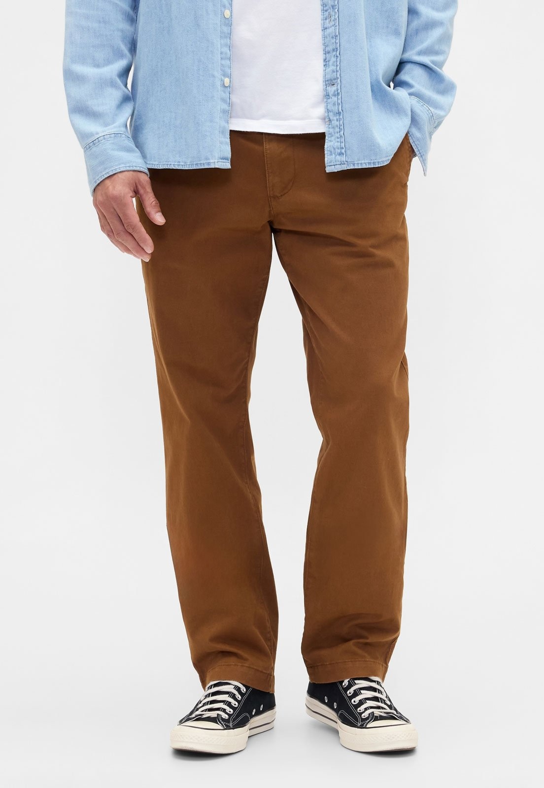 Imagem principal Calça Masculina GAP Reta Rich Ginger GAP caramelo