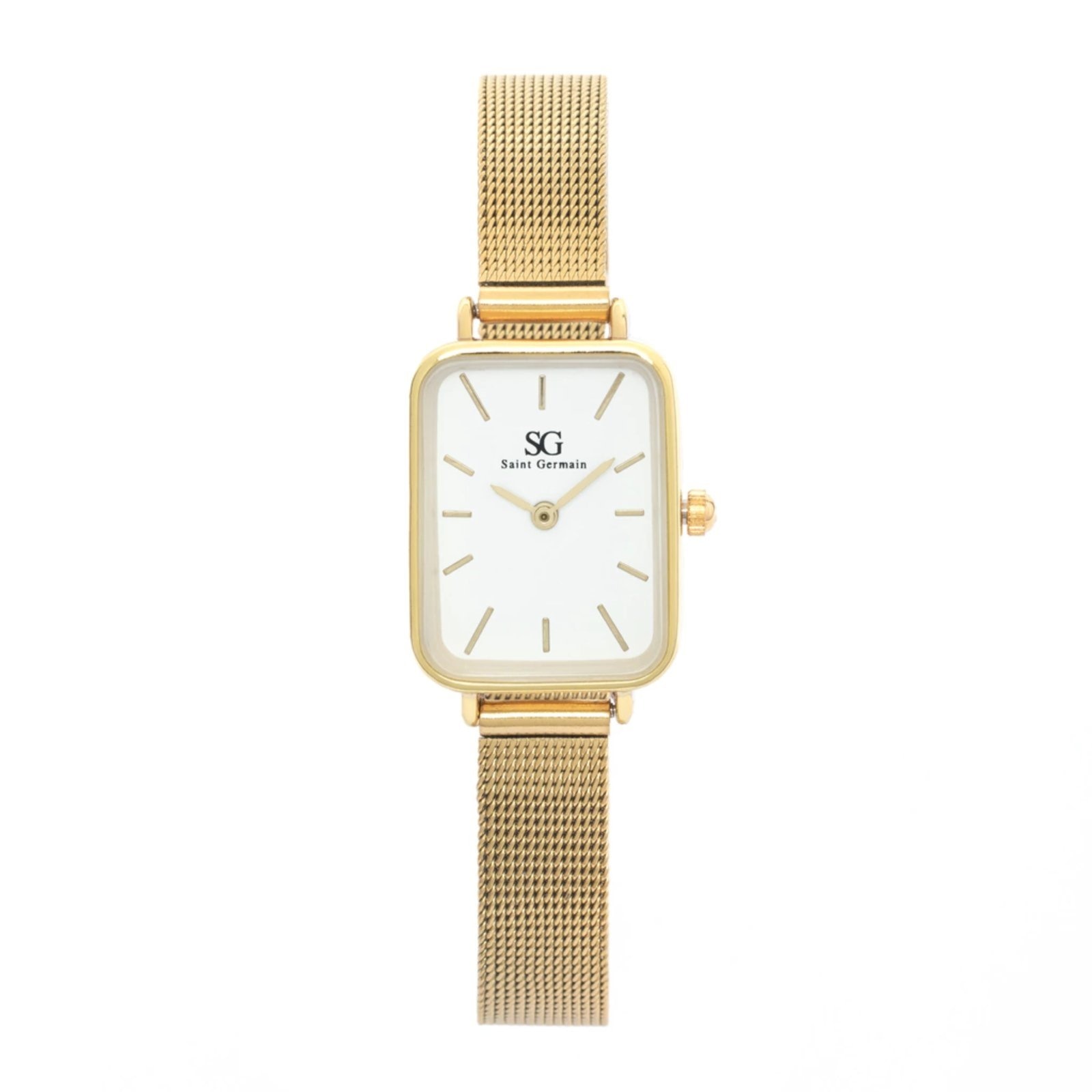 Imagem principal Relógio Feminino Saint Germain Quadrado Square Chelsea Gold Dourado Saint Germain Brand amarelo/branco/dourado gold