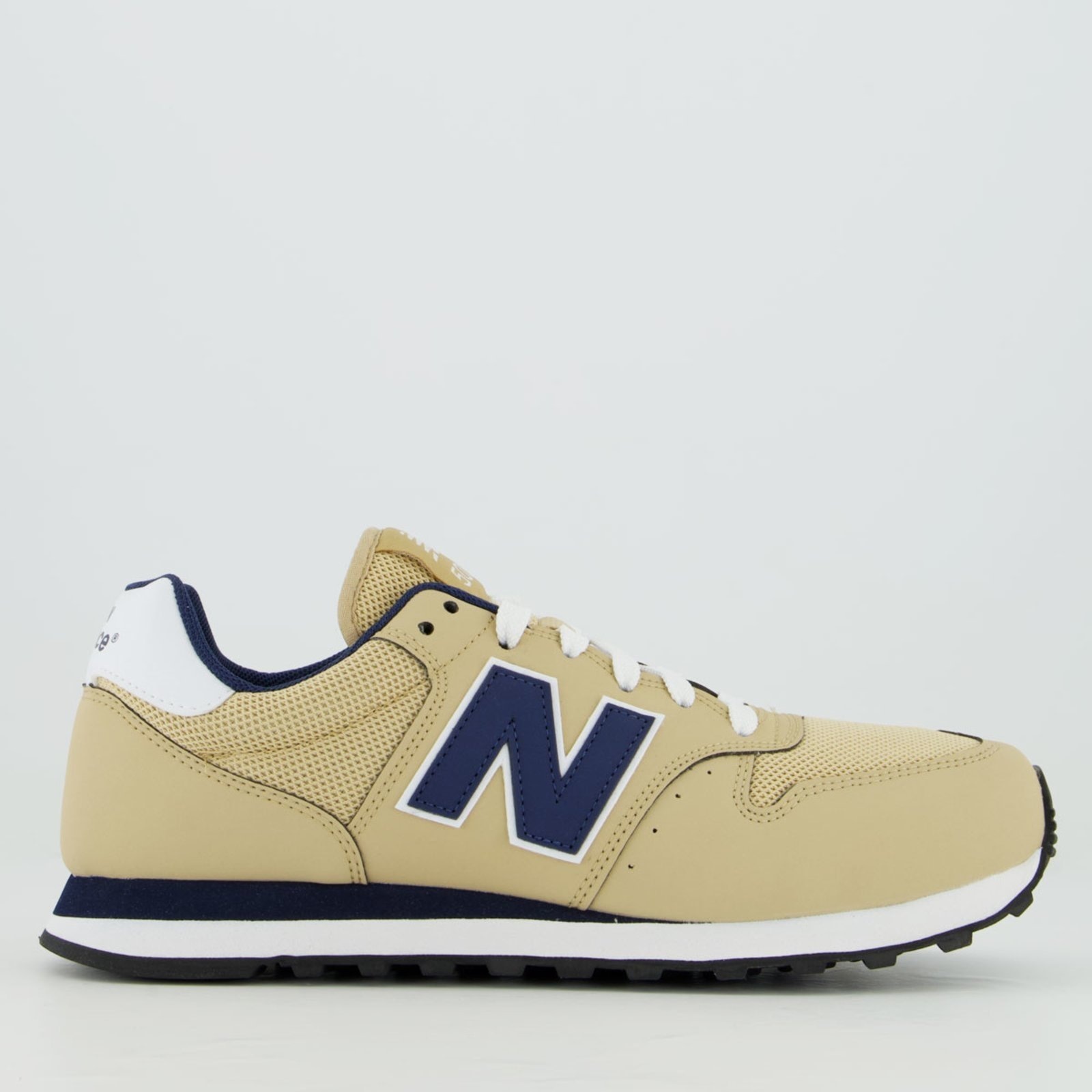 Imagem principal Tênis New Balance 500v2 e Marinho New Balance bege