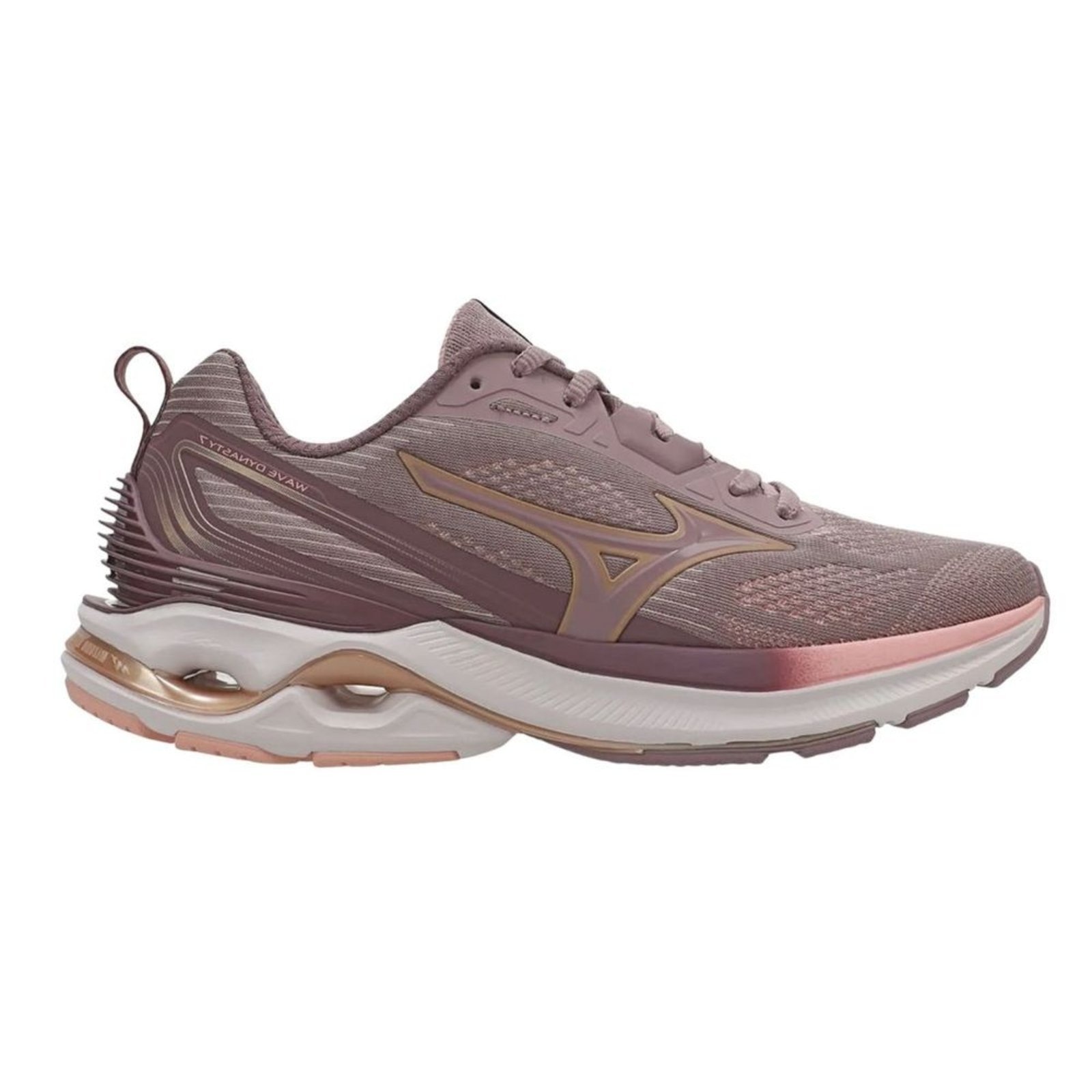 Imagem principal Tênis Corrida Feminino Mizuno Wave Dynasty 7 Rosa Mizuno lilás rosa