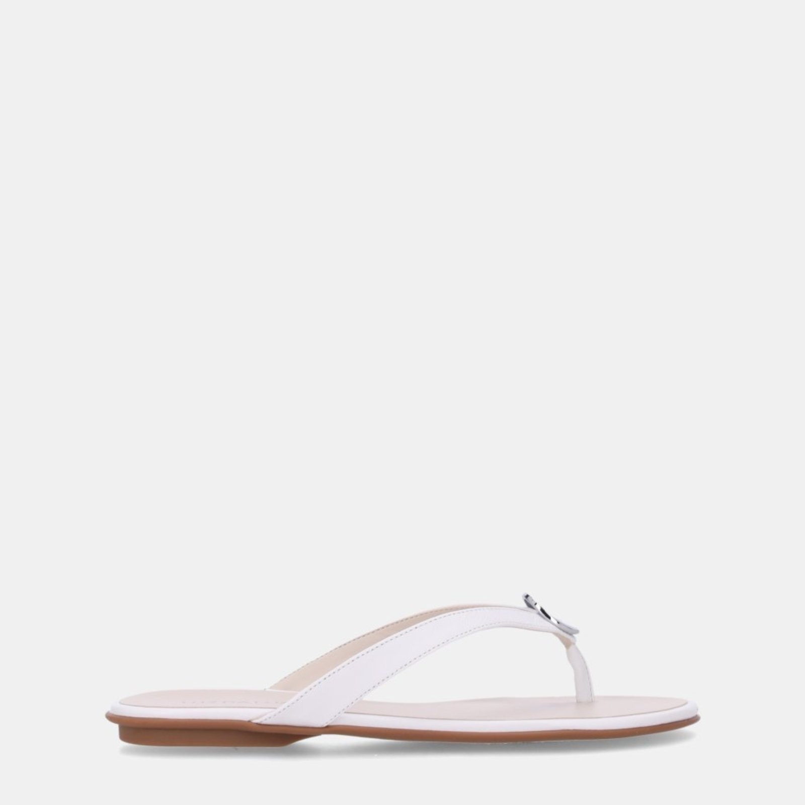 Imagem principal Chinelo Couro Luz da Lua - 52210070 Luz Da Lua Luz Da Lua branco