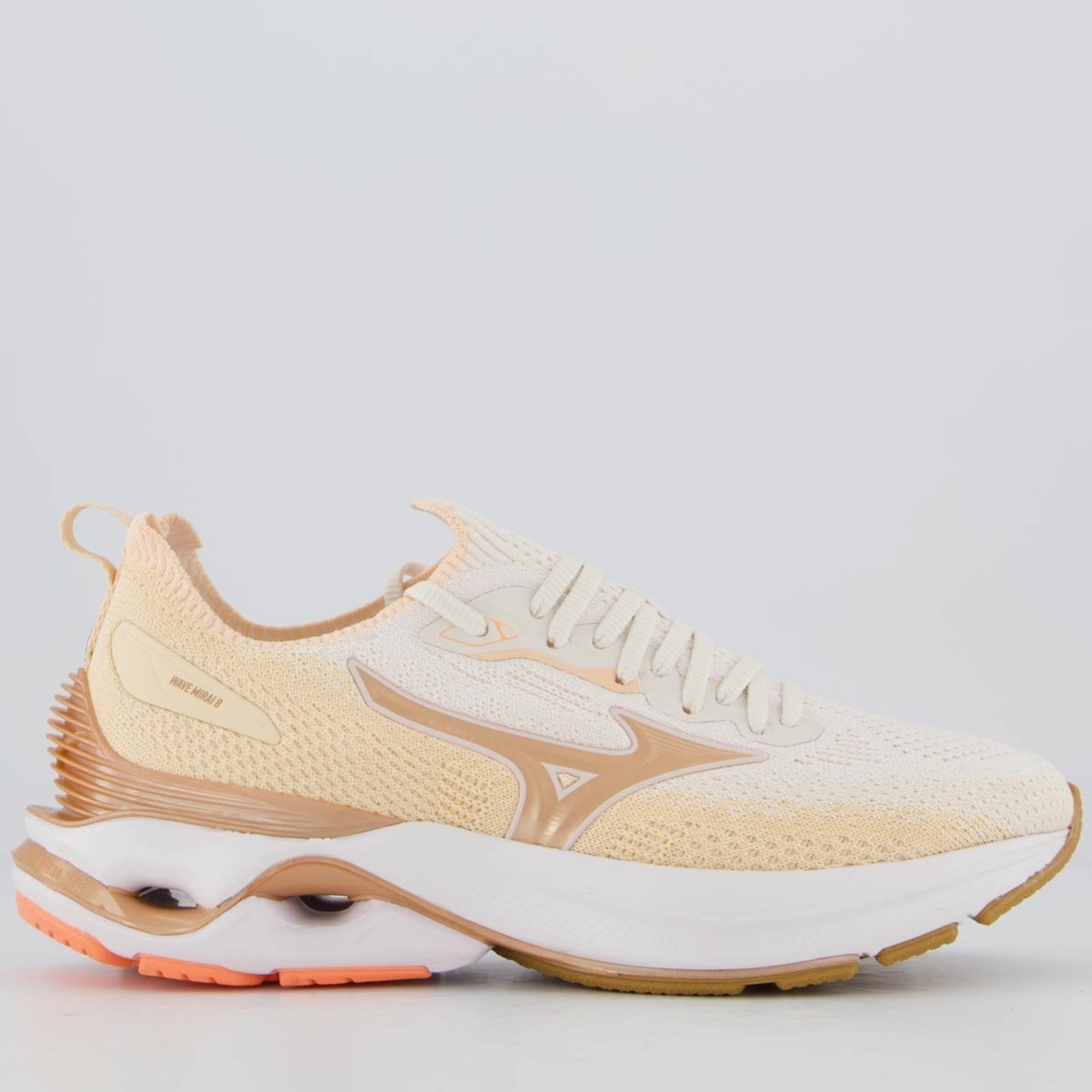 Imagem principal Tênis Mizuno Wave Mirai 8 Feminino Rosê Mizuno rosa