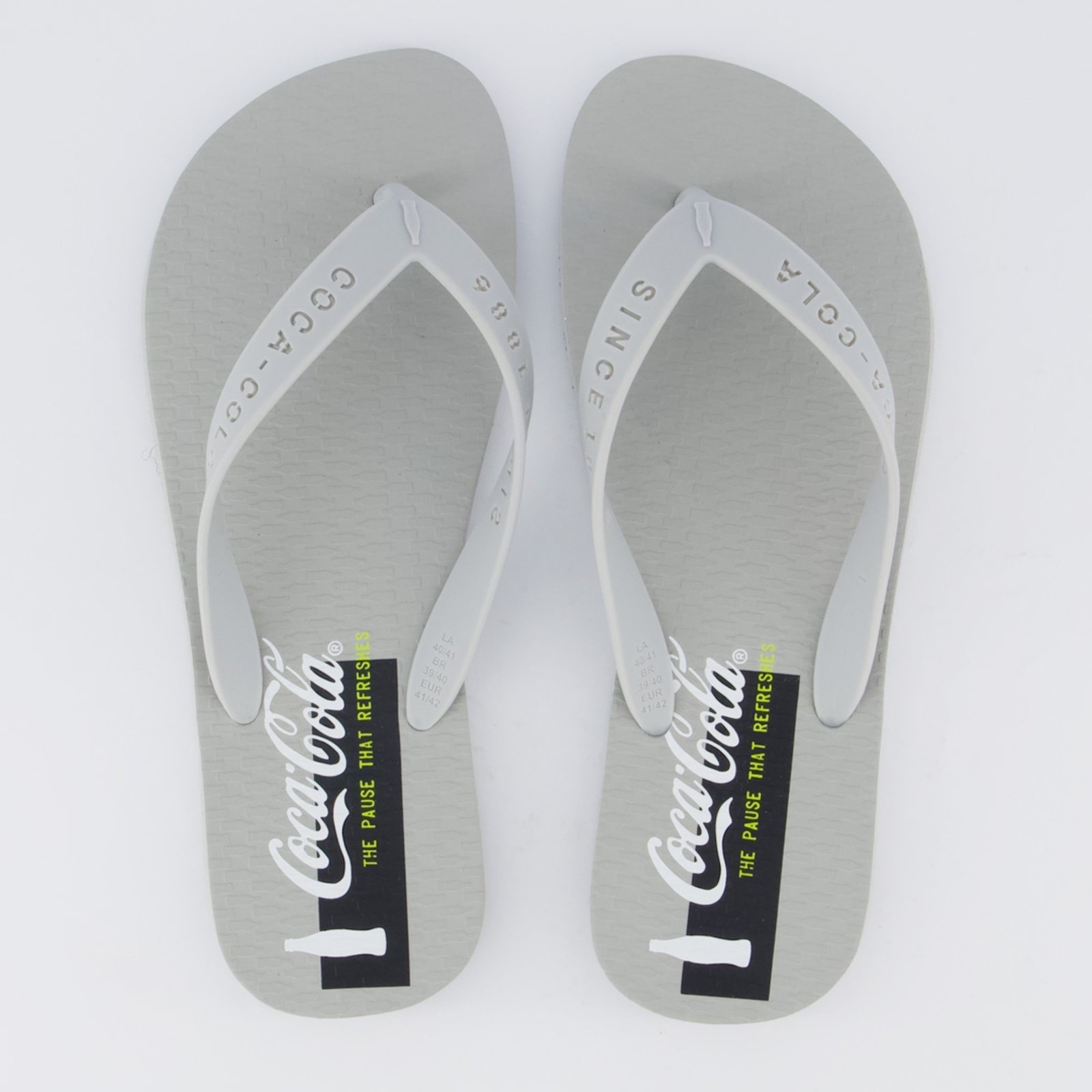 Imagem principal Chinelo Coca Cola Moran Coca-Cola cinza