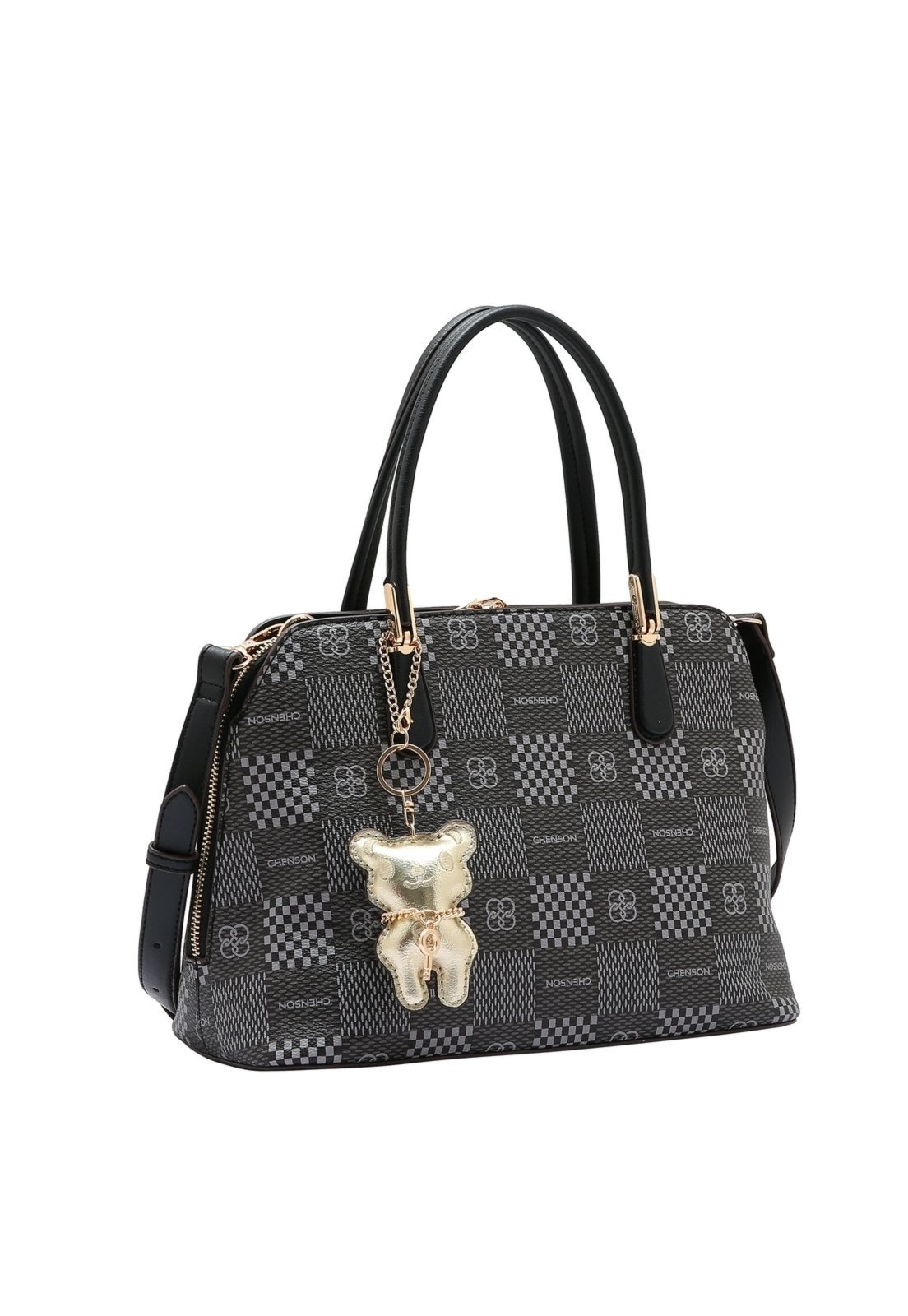 Imagem principal Bolsa Feminina Chenson Original Elemento Gráfico Mão 3485096 Chenson café