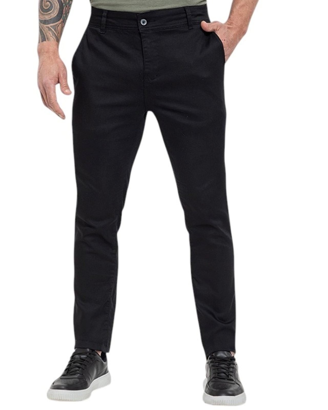 Imagem principal Calça Sarja Masculina - Sport Fino - Black Jeans - Preto Black Jeans preto black
