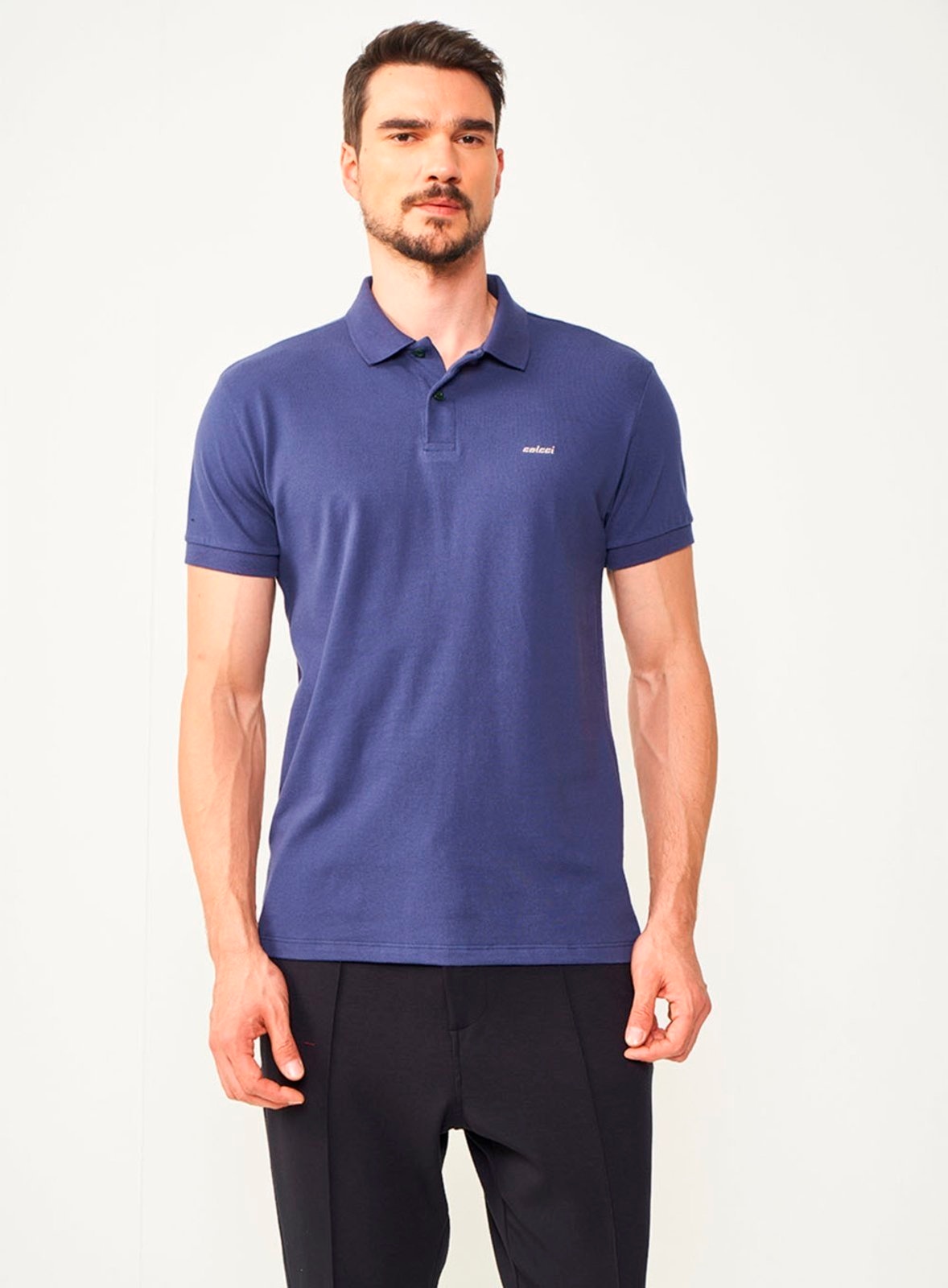 Imagem principal Camisa Polo Colcci Darkness Colcci azul