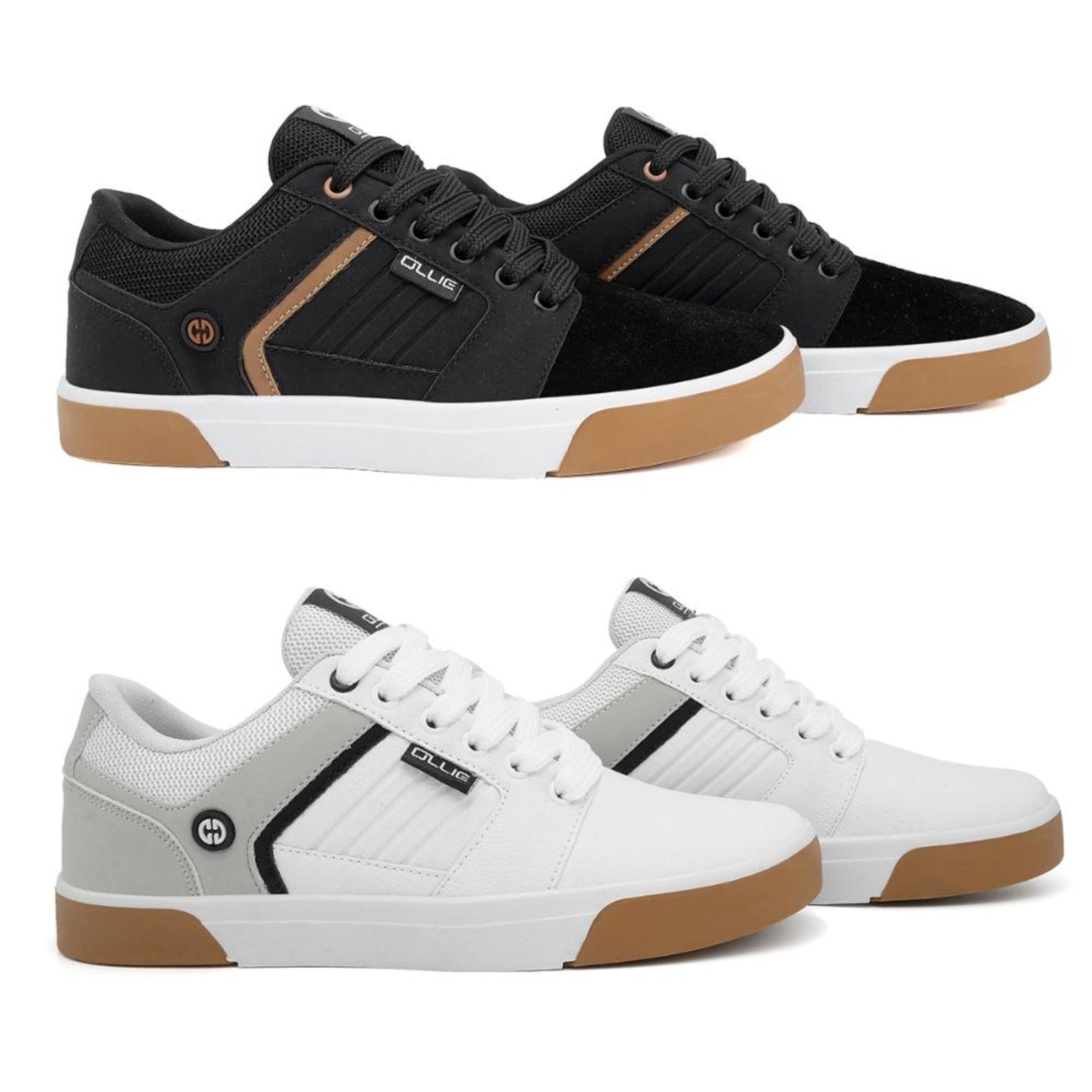 Imagem principal Kit 2 Tênis Street Ollie Masculino Monster Conforto Ollie preto