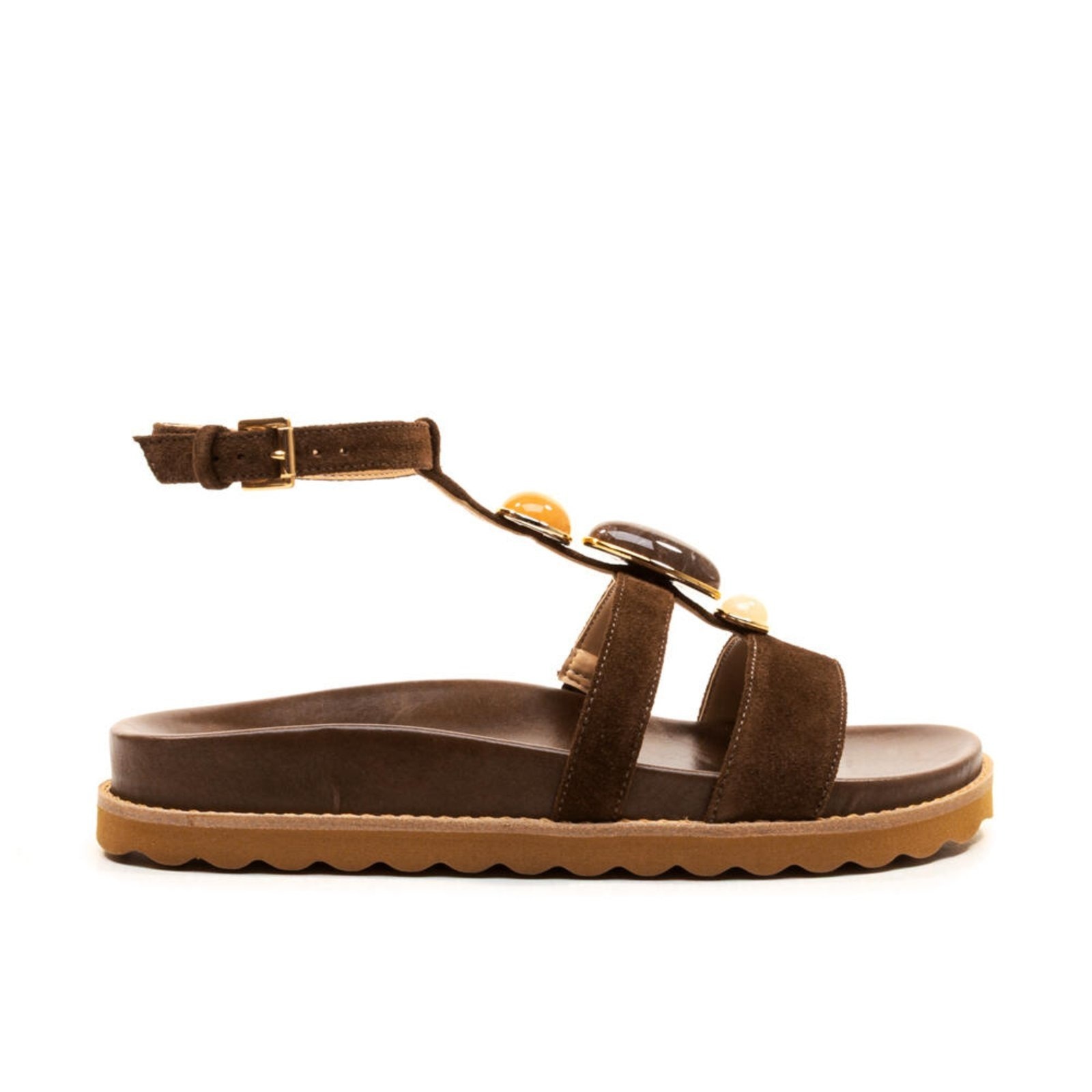 Imagem principal Sandália Papete Couro Cecconello 2753002-1 Cecconello marrom