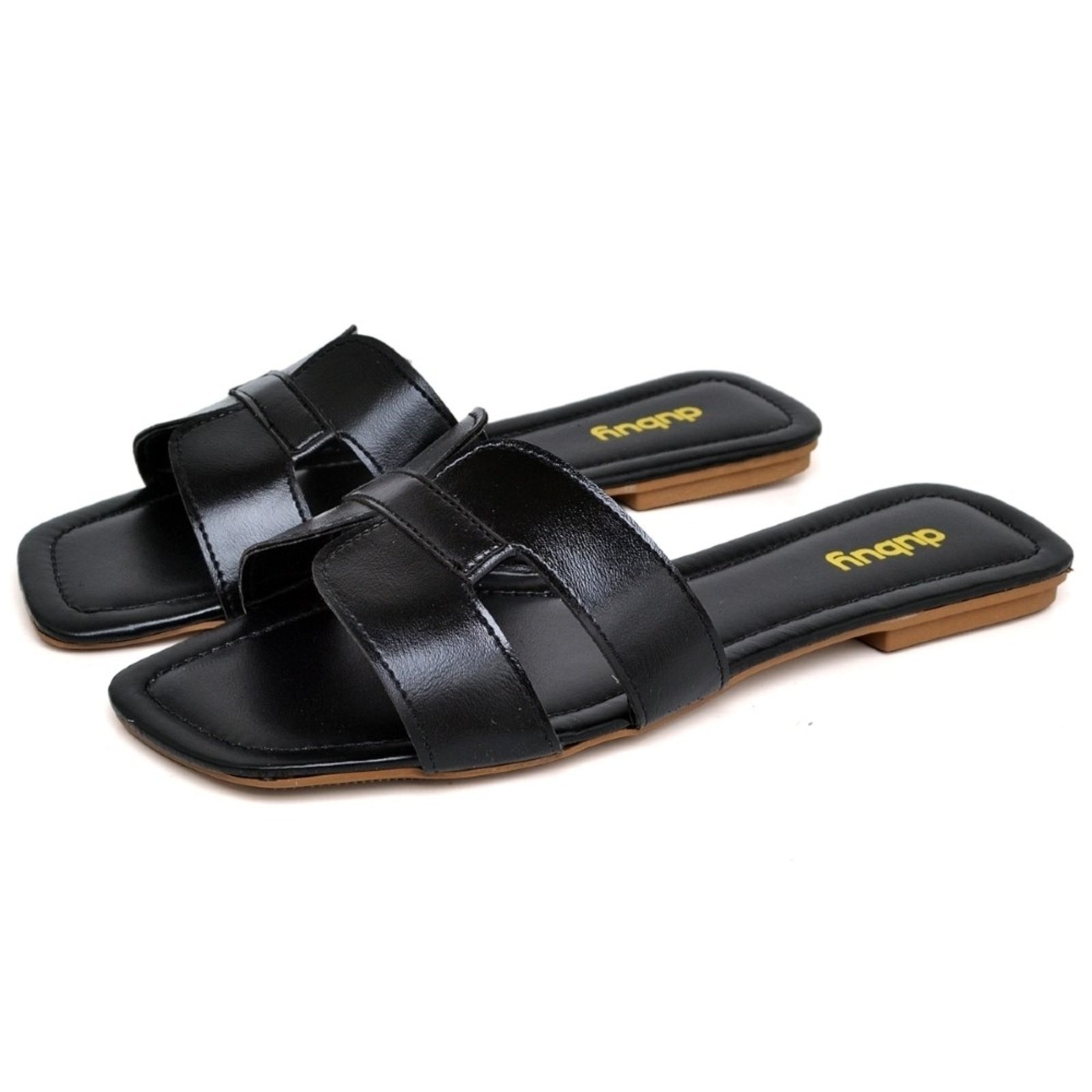 Imagem principal Sandália Rasteira Feminina DUBUY 2080FG DUBUY preto