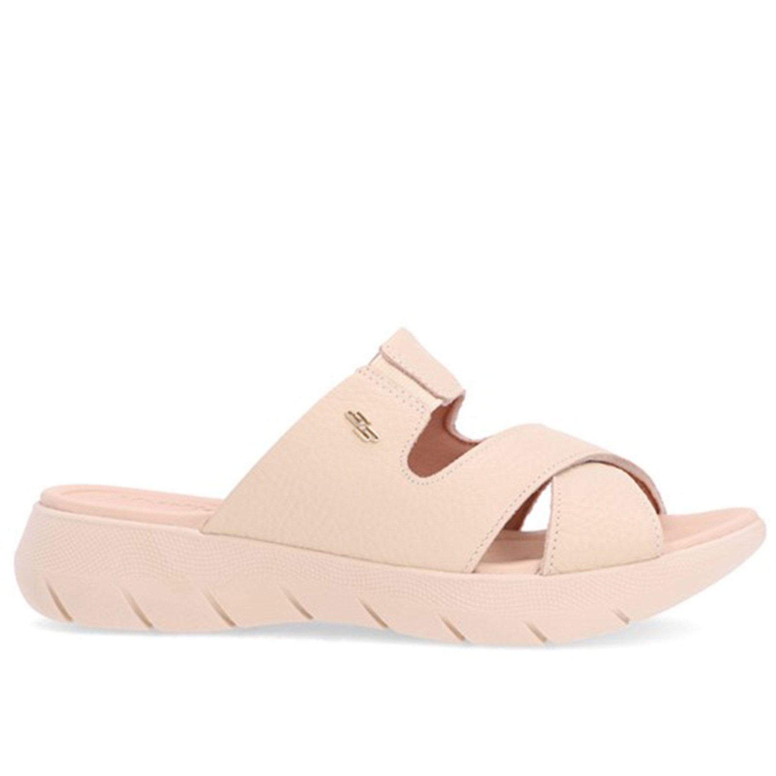 Imagem principal Tamanco Usaflex Feminino Slide Plataforma Vanilla Usaflex bege