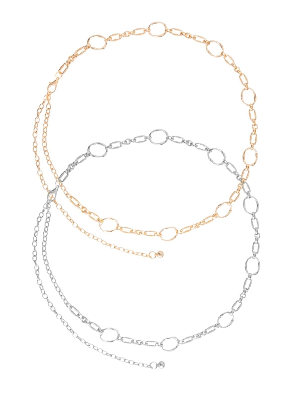 Imagem principal Cinto Via Lessa Goya Corrente Elos Prateado Via Lessa prata