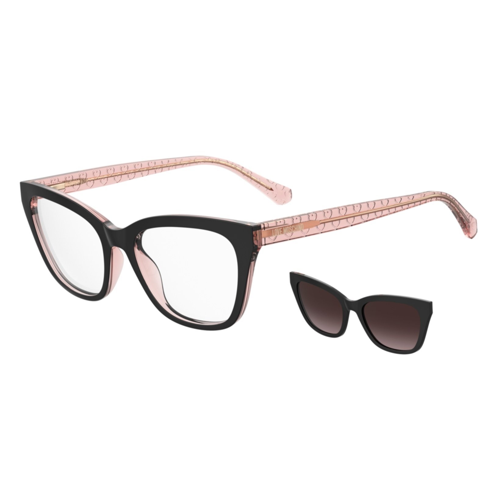 Imagem principal Armação Clip On Love Moschino Mol071/Cs 3H2 53 Love Moschino preto